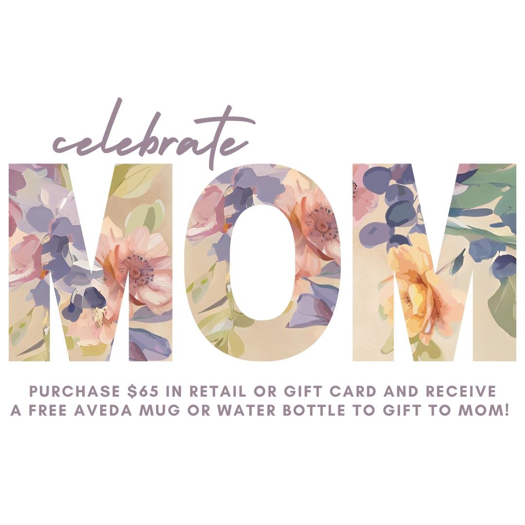 Still looking for a perfect gift for mom?! Pick up a $65+ Salon &amp; Spa 511 gift card and pick a free aveda water bottle or aveda mug for mom!! 💐

We are open until 5pm today + tomorrow 8am to 3pm!

#salonandspa511 #avedasalonandspa #aveda #celebr