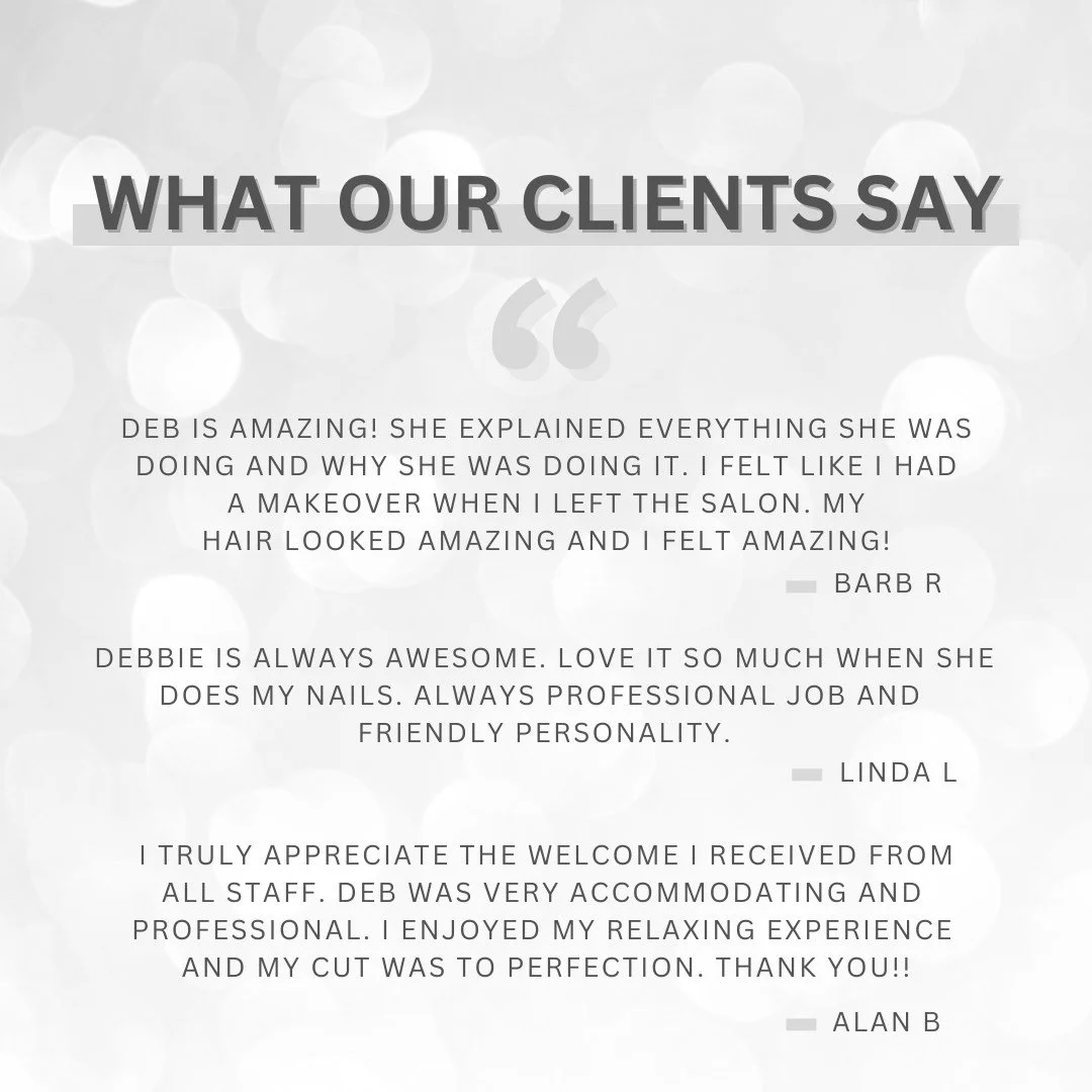 What our clients have to say!! 🖤

#salonandspa511 #ClientTestimonial