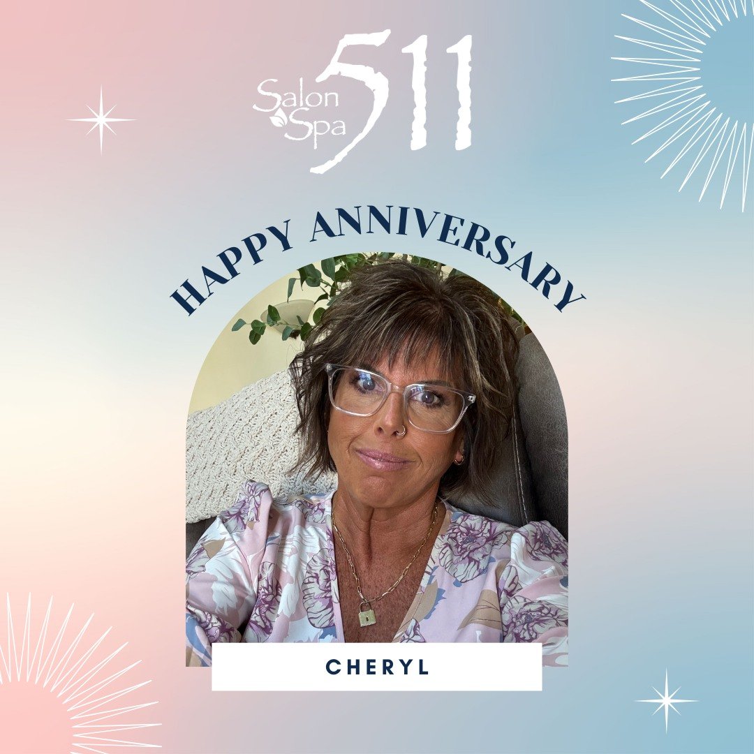 Happy Anniversary to Cheryl!!! Celebrating 5 years with Salon &amp; Spa 511!! 

#salonandspa511 #happyanniversary