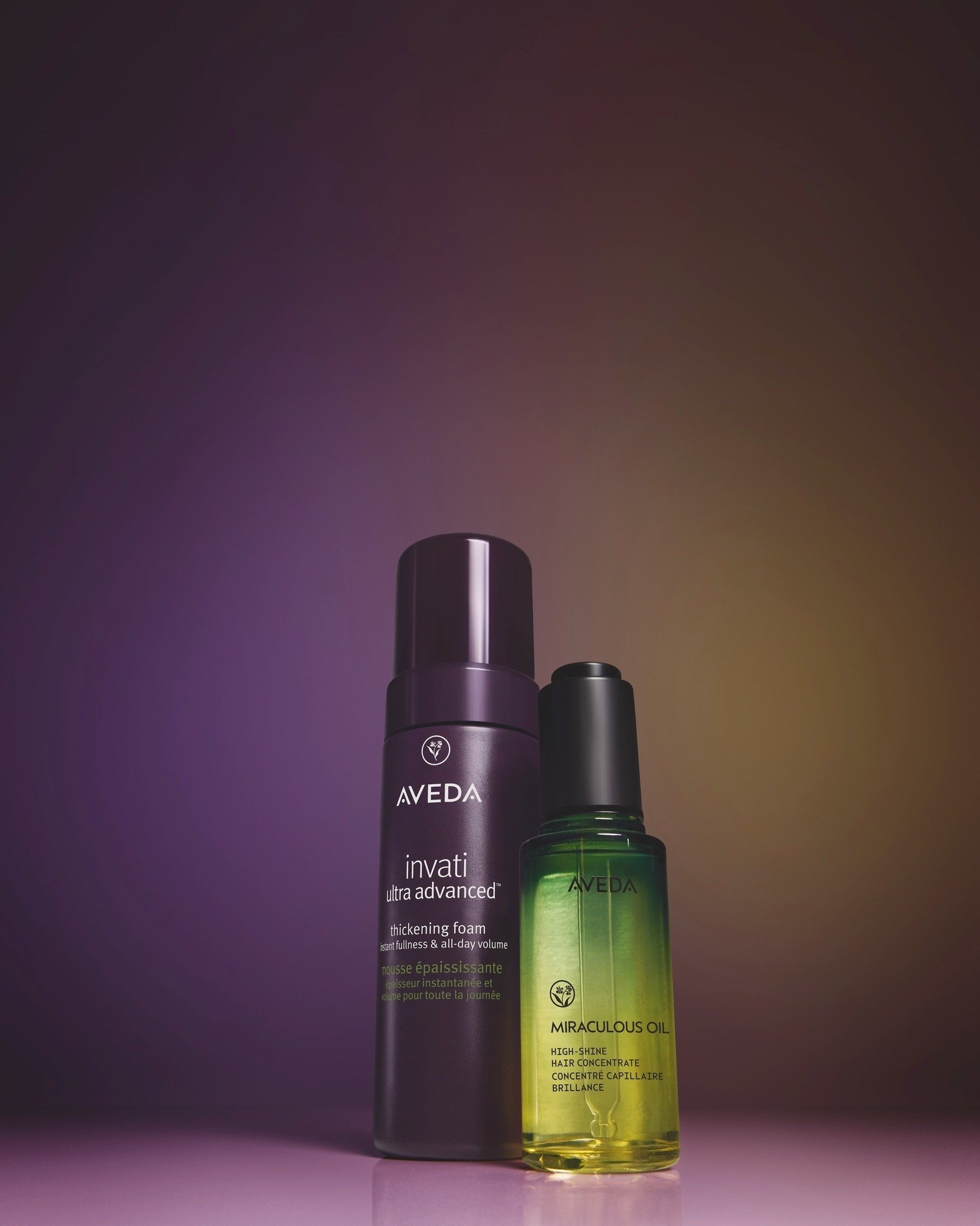 Fullness 🤝 Shine
Invati Ultra Advanced Thickening Foam instantly thickens hair while Miraculous Oil delivers 195% more shine on contact. Your hair but fuller, glossier, and effortlessly radiant! Grab this power-full duo at Salon &amp; Spa 511! 

#Av