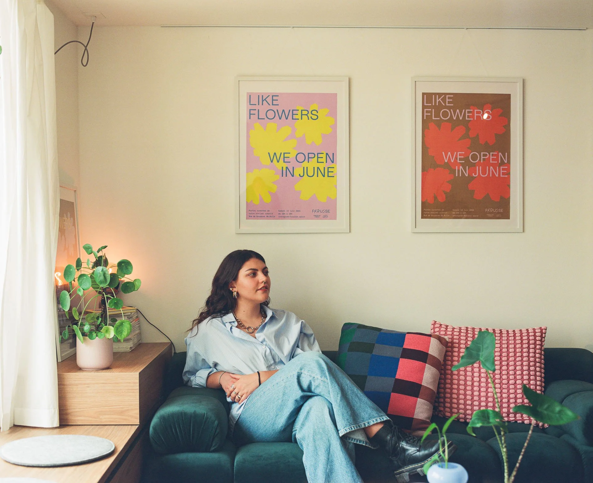 Portrait de Marie Colella, fondatrice de Paradoxe Studio, réalisé par Roschkka