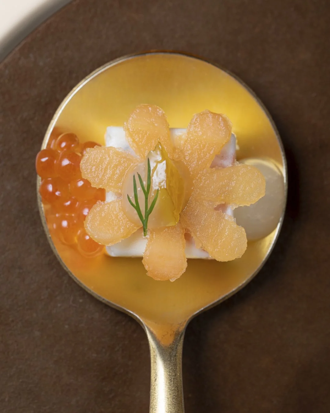 Photographie culinaire réalisée par Paradoxe Studio pour le restaurant gastronomique des Trois Tours en Suisse