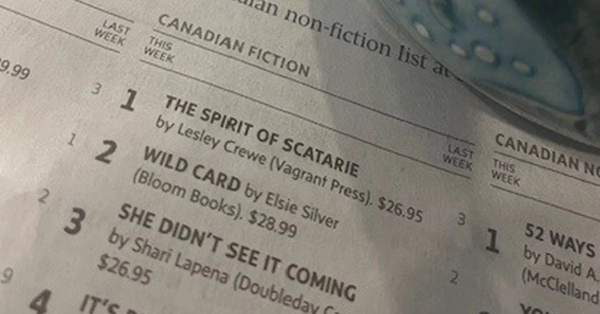 The Spirit of Scatarie – Number 1 Canadian Bestseller
