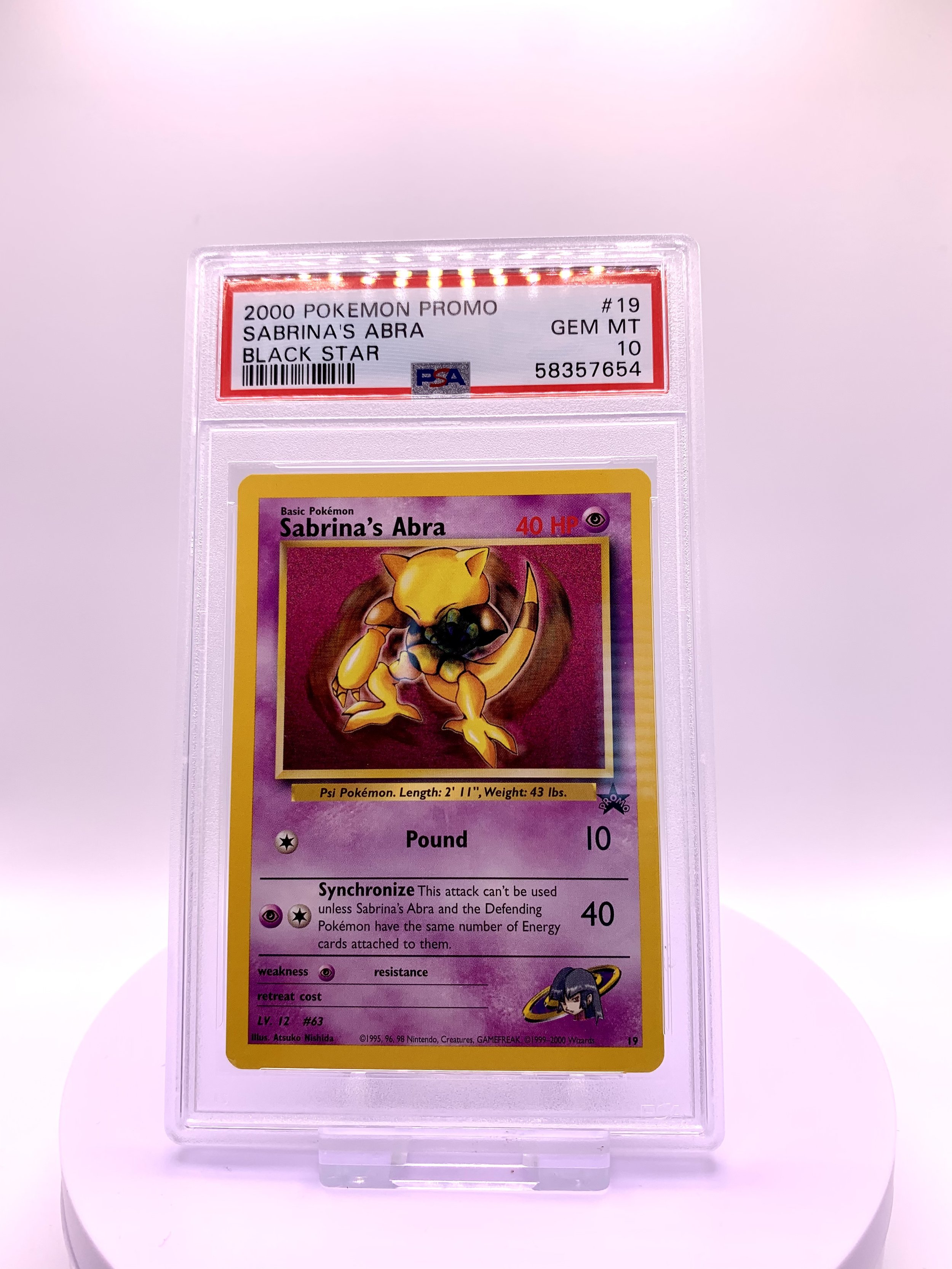 Sabrina’s Abra Promo PSA 10