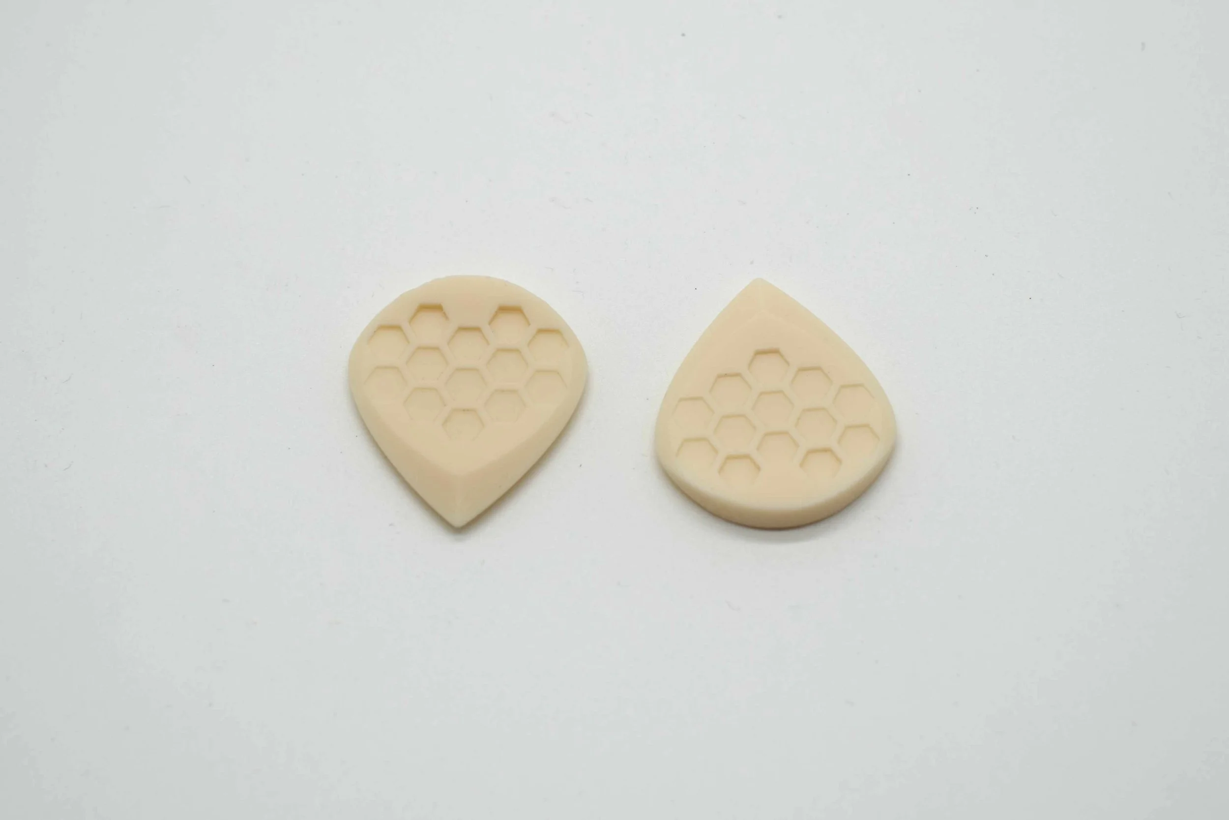 FRTLZR® HexTone Ivory Picks - 3 piece pack