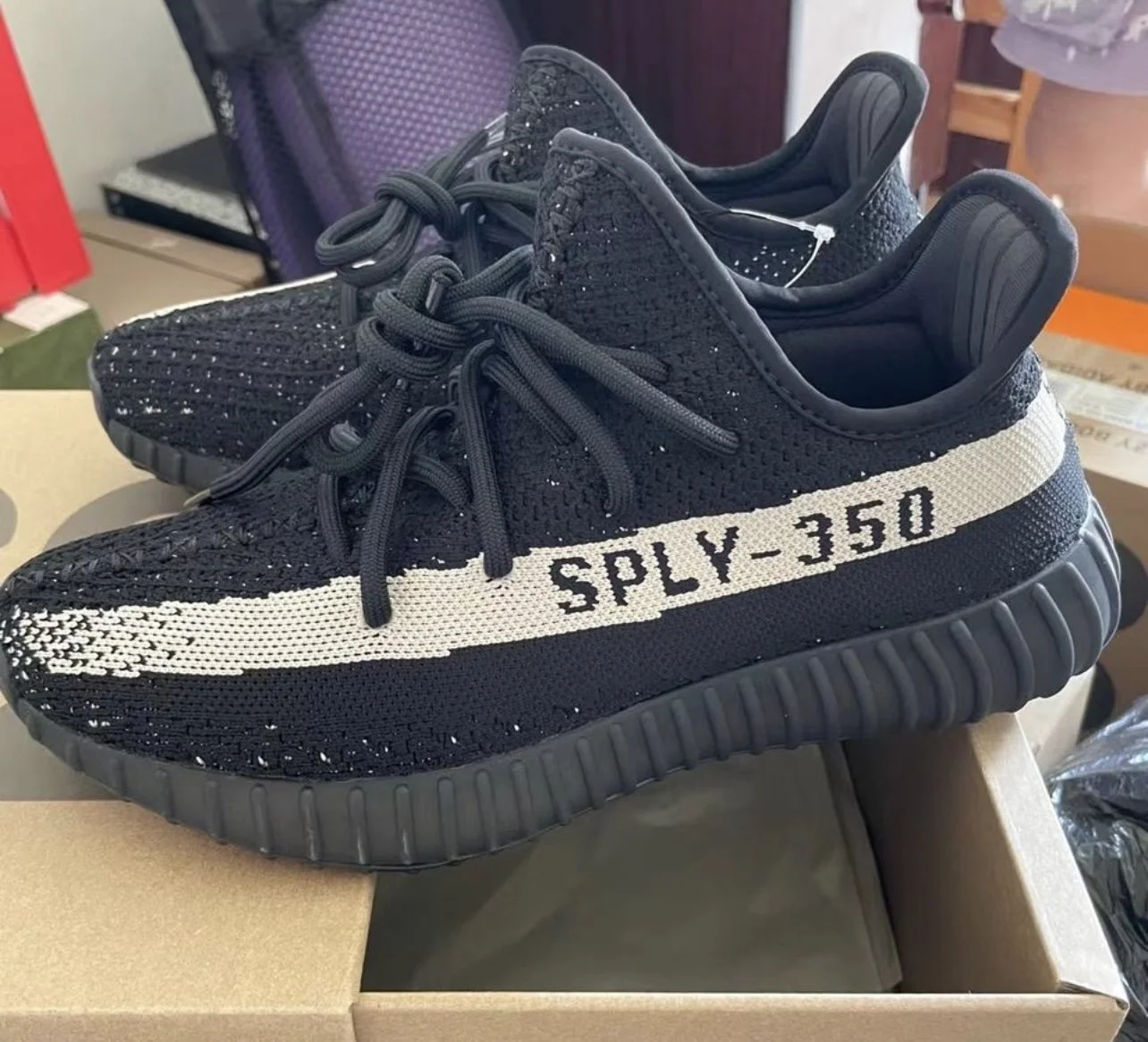 Adidas Yeezy Boost 350 V2 Black and White