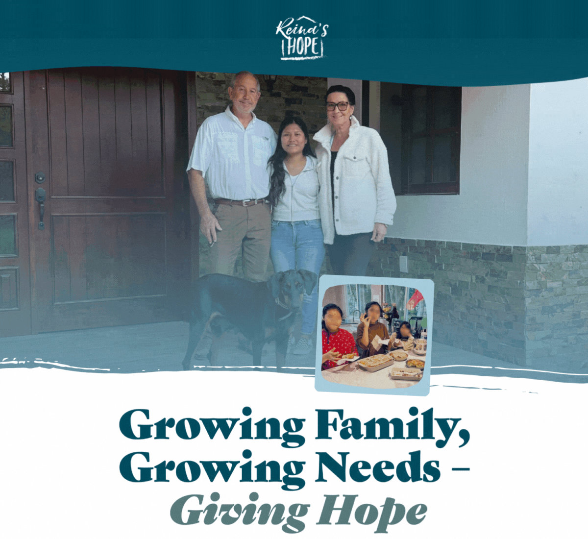 Growing Family, Growing Needs - Giving Hope