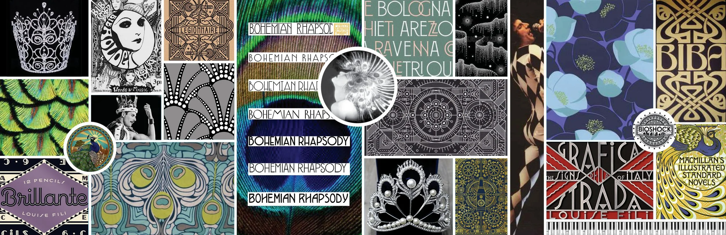 Moodboard- the first step in any project to establish a direction