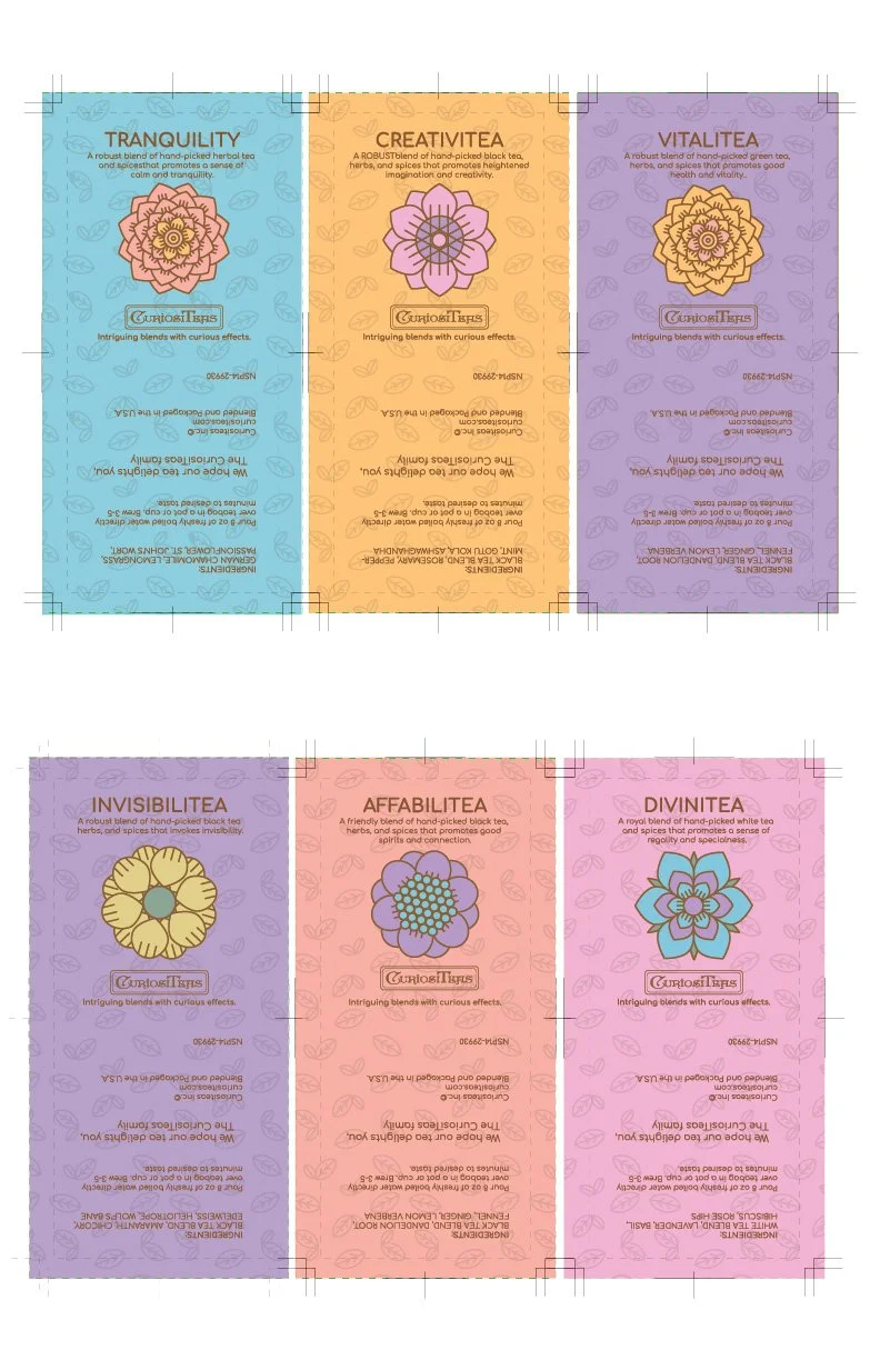 Teabag designs
