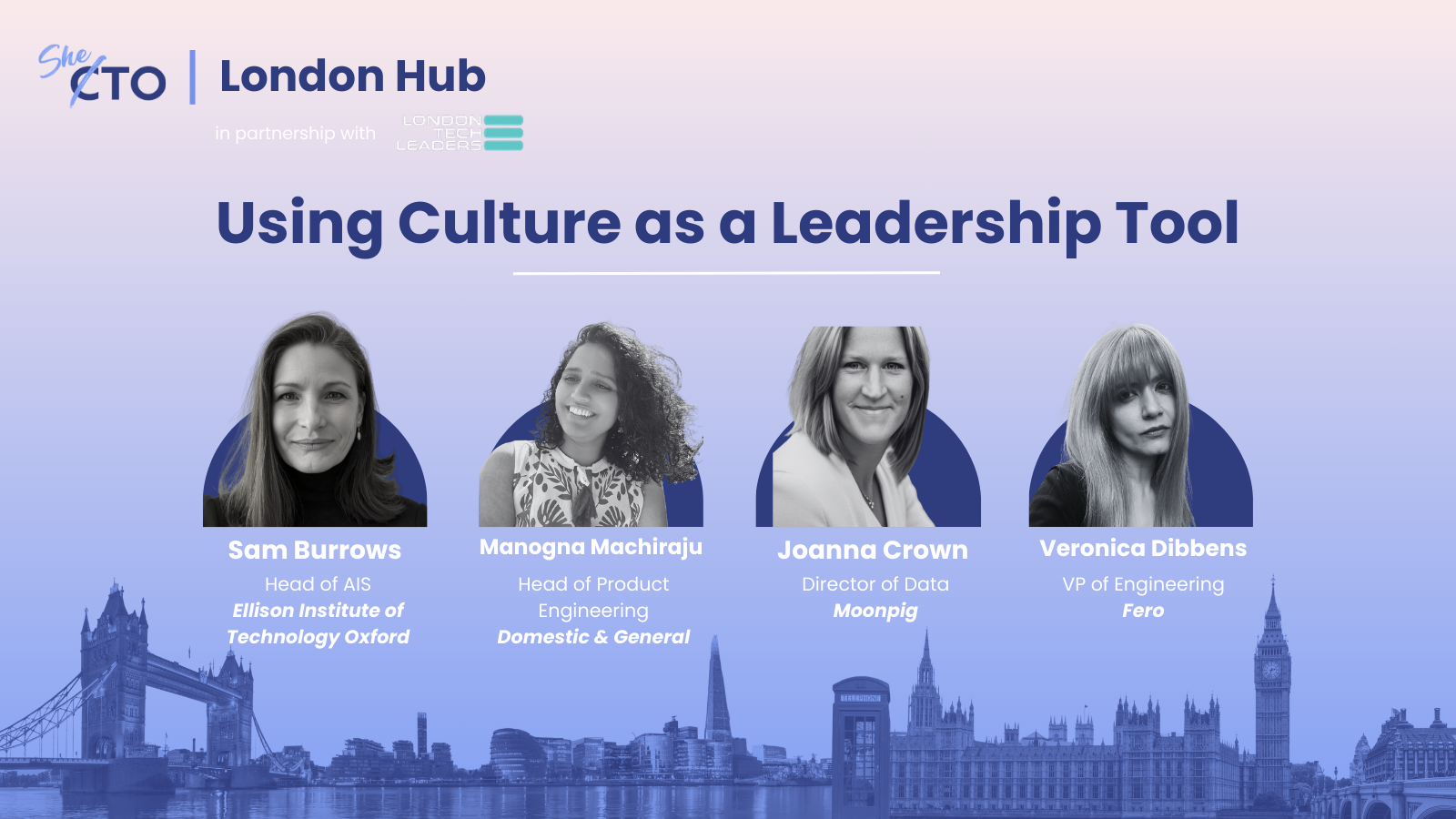 SheTO London Hub: Using Culture as a Leadership Tool