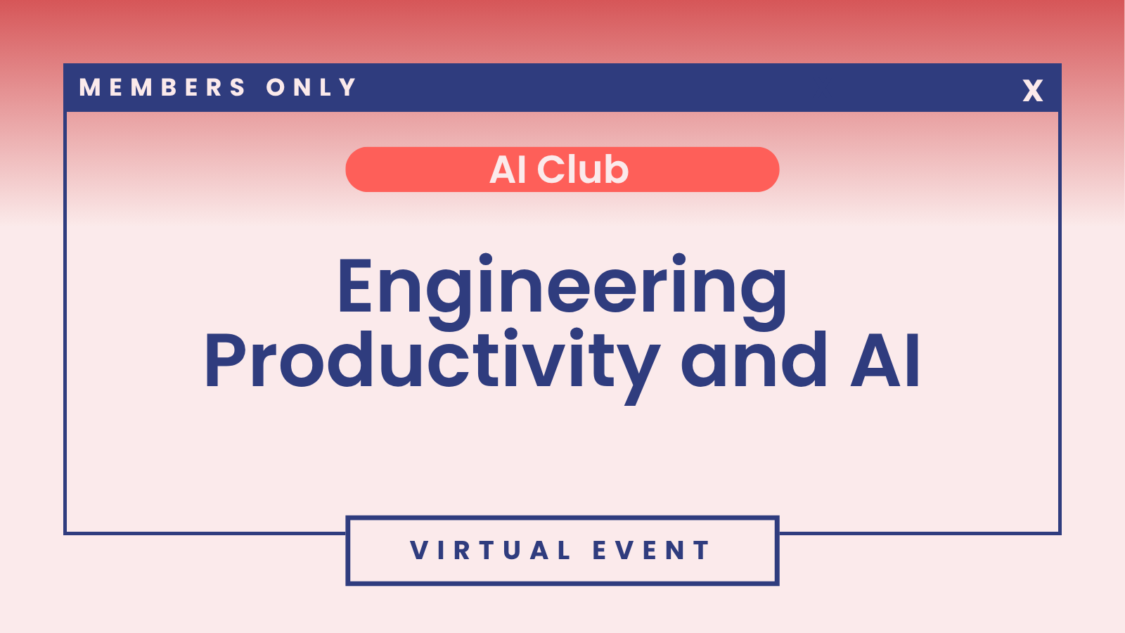 AI Club: Engineering Productivity and AI