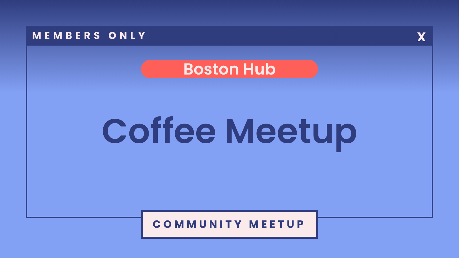 SheTO Boston Hub: Coffee MeetUp