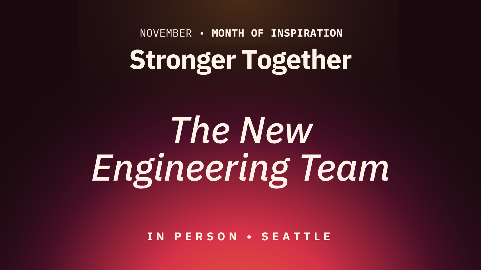 SheTO Seattle Hub: The New Engineering Team