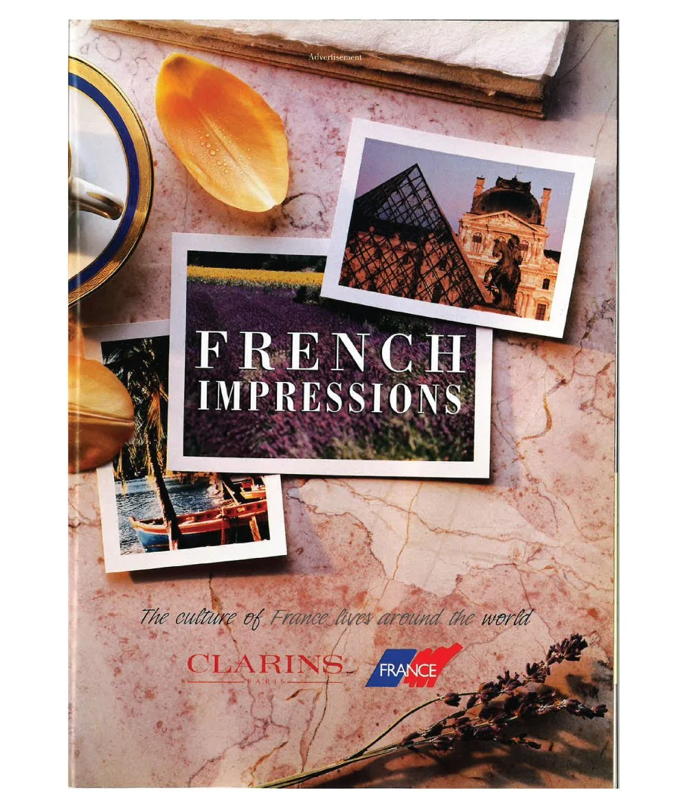 Clarins French Impressions Advertisement