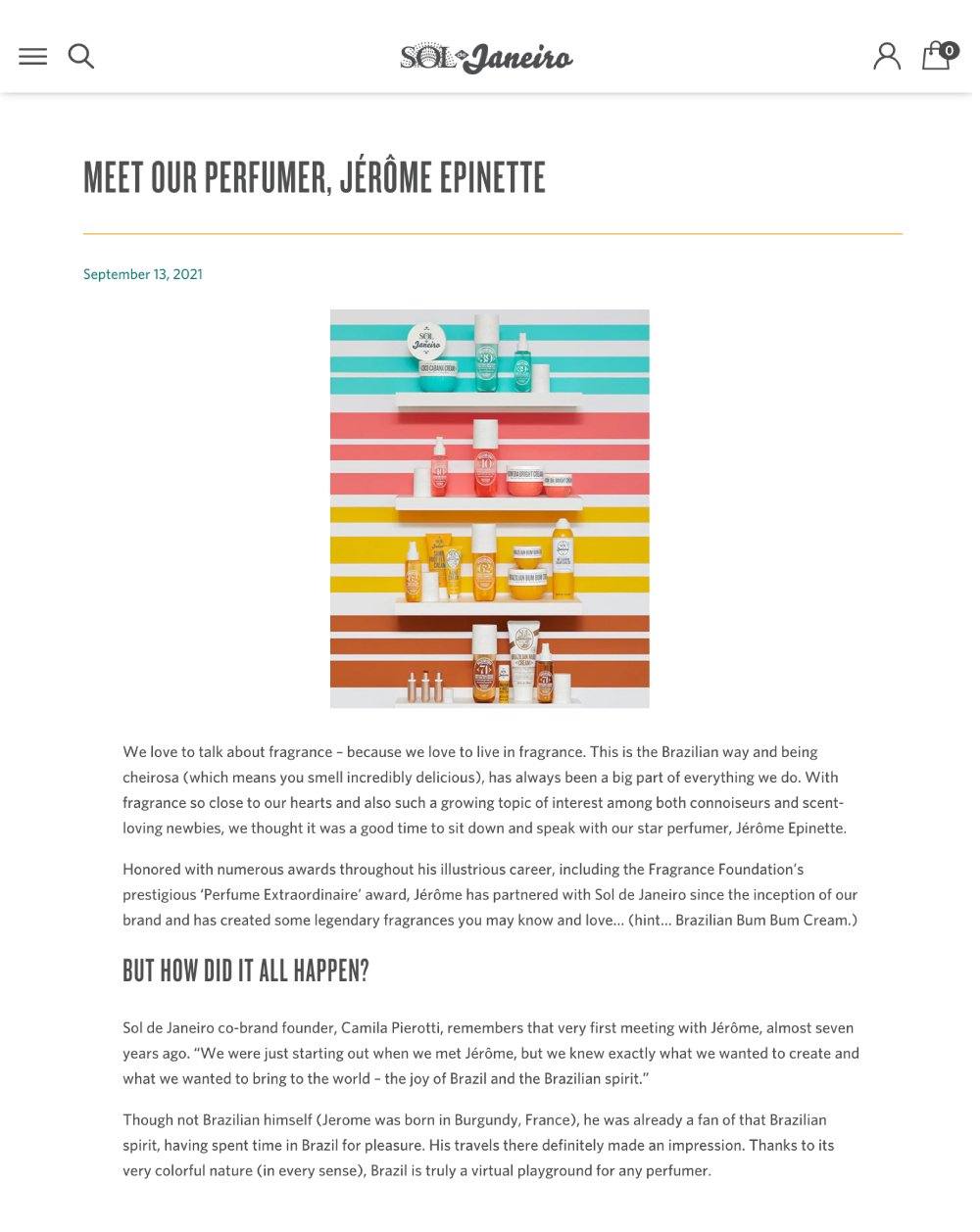 Meet Our Perfumer blog article
