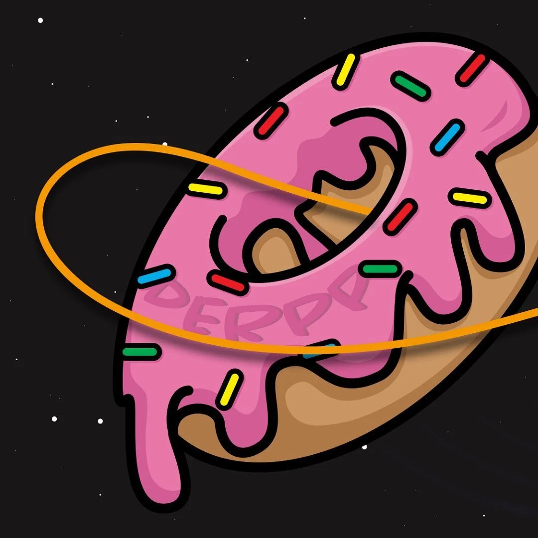 Vector illustration and layout design. Also sized in a vertical layout.

@derppterps 

 #graphics #graphicdesign #digitalart #illustration #donuts  #cartoon #artistsoninstagram #adobeillustrator #cannabisculture #derpp #terps #cookies #astronaut #spa