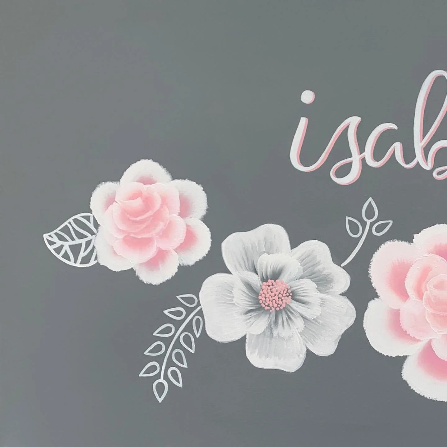 4'x2' free hand, painted canvas for baby nursery. 

#illustrationartists #art #artistsoninstagram #acrylicpainting #acrylic #artwork  #graphicdesigner #handpainted #handlettering #baby #babynursery #flowers 
#nursery #paintflowers #babygirl #painter