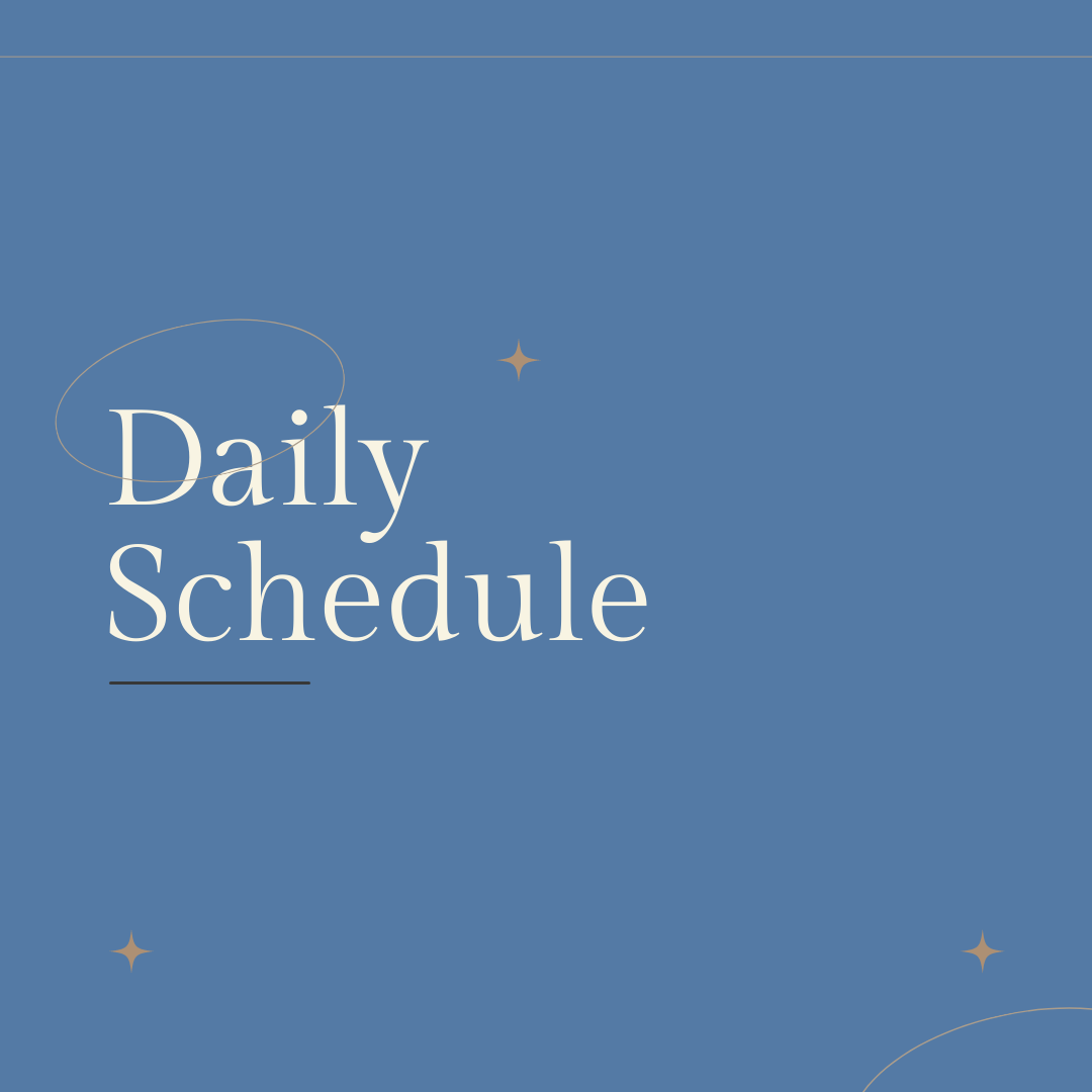 Daily Schedule