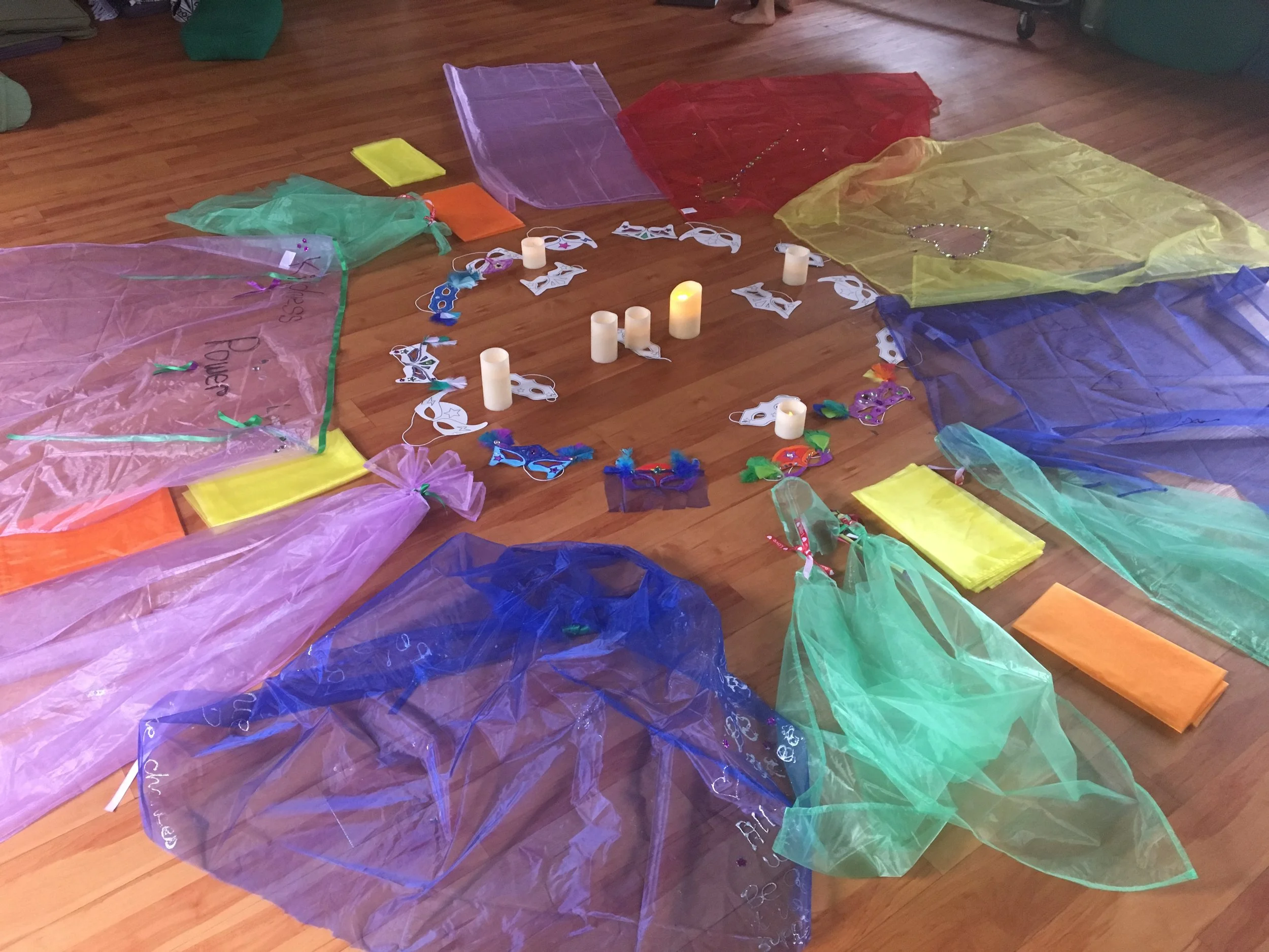 SisterhoodSleepoverWeekendSuperheroCapes.JPG
