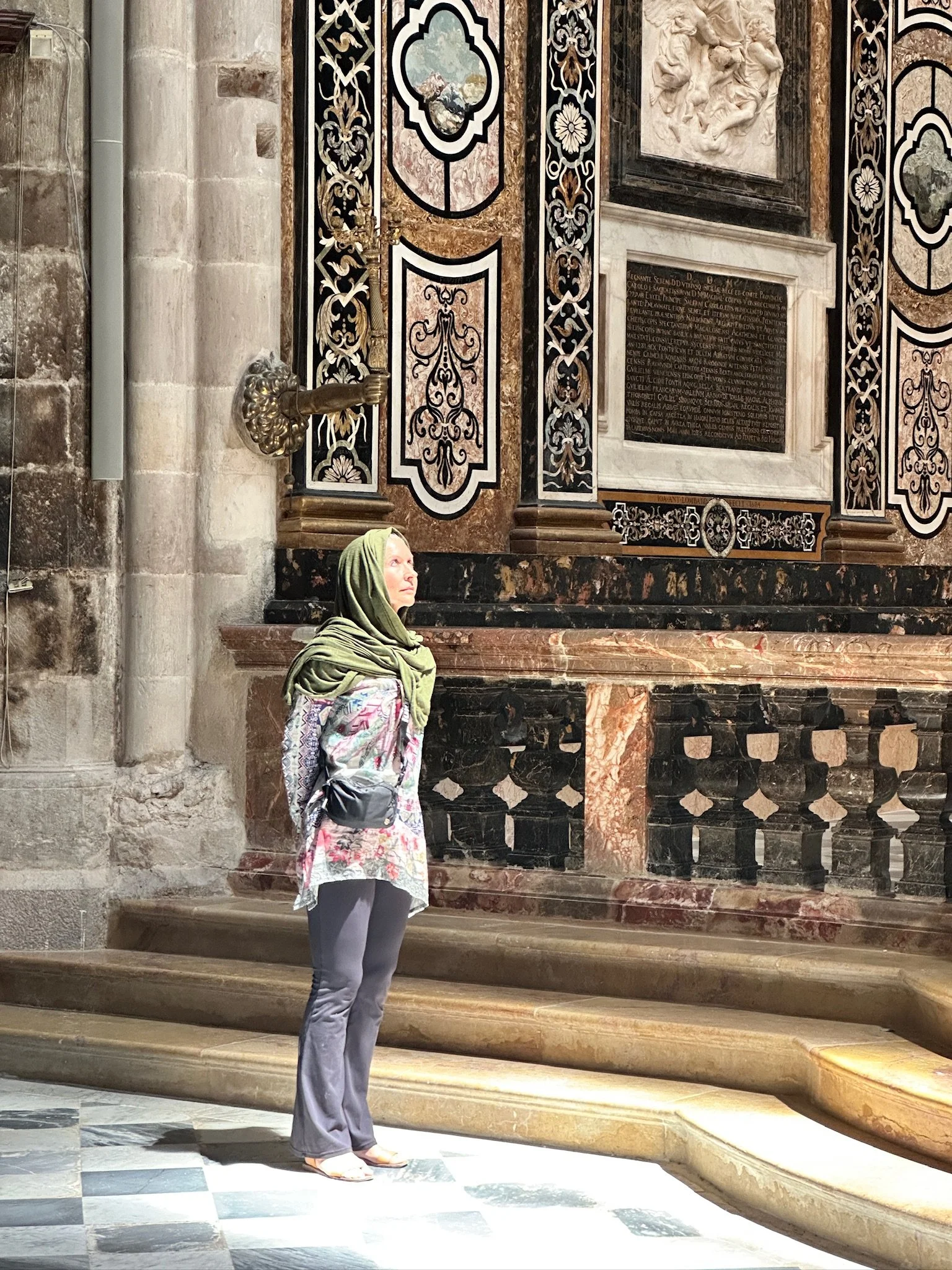 JamieinMaryMagdaleneBasilica.JPG