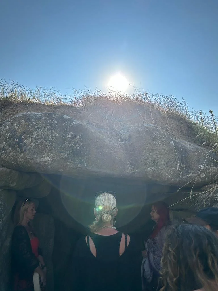 JamieEnteringSacredSpaceGlastonburyPilgrimage.JPG