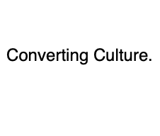 Converting Culture Magazine.