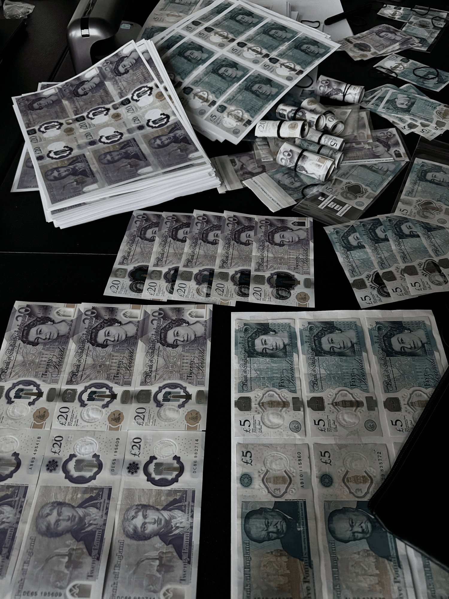L.S Toy, Toy Money, 2025, Ink on biaxially oriented polypropylene, Interview for CC Magazine