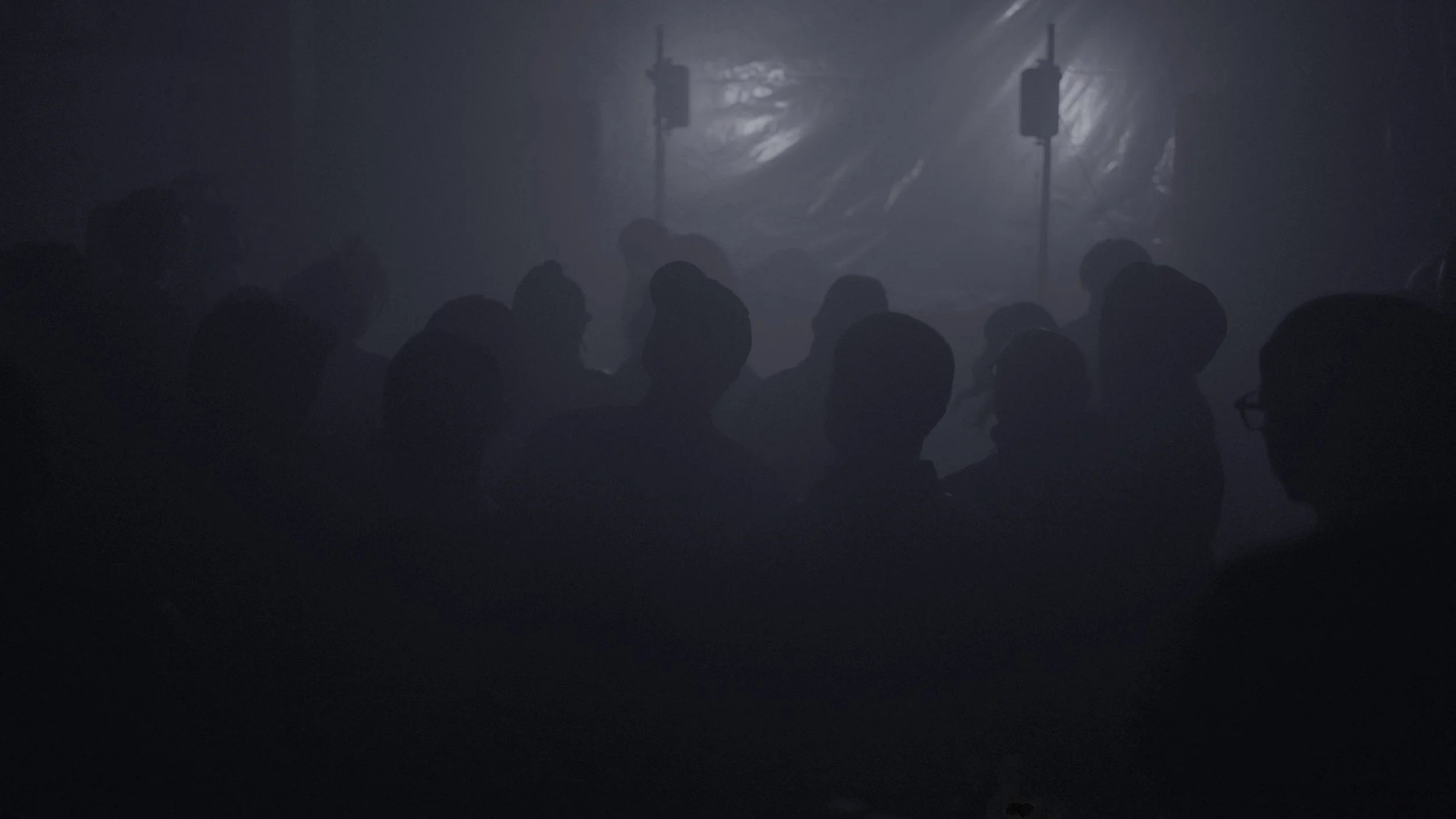 Crowd at iPlay, Jet Le Parti, Listening Post, Brooklyn 2026, Interview at CC Magazine