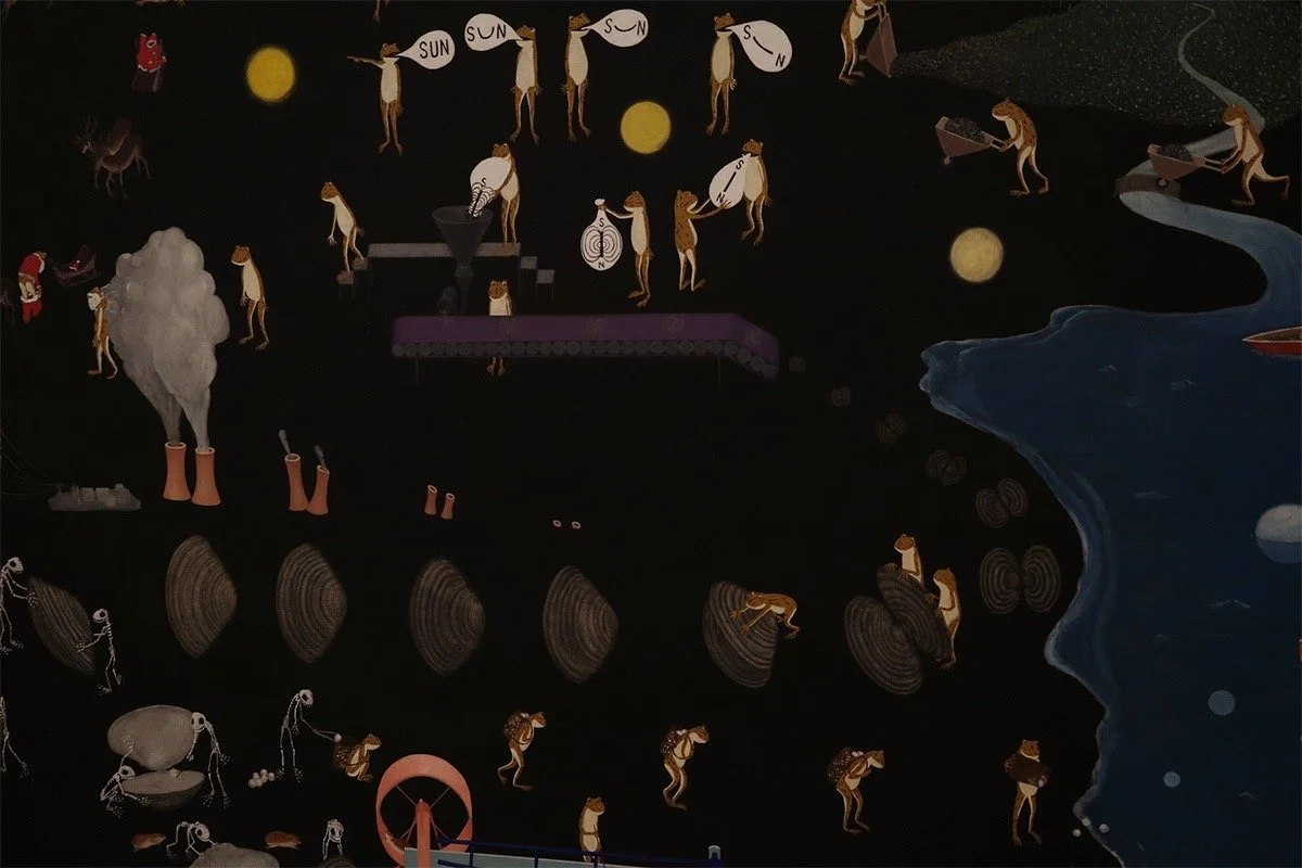 Akira Ikezoe, Frog Stories Around Nuclear Power Plant, 2025, Whitney Biennial 2026