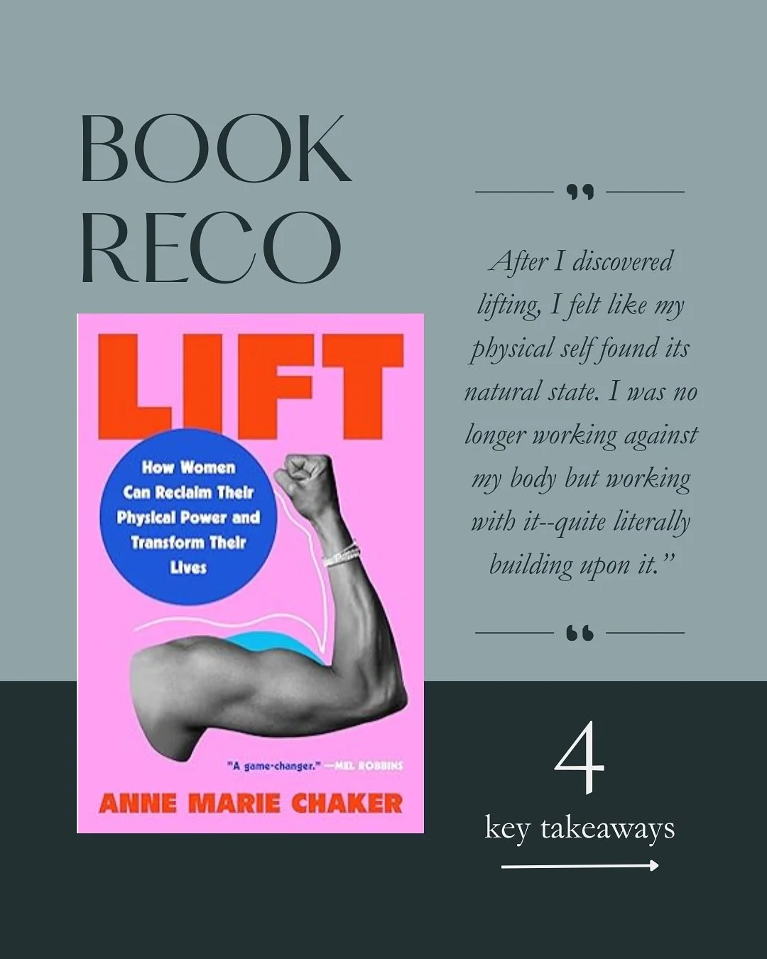 Introducing the first installment of The WBC Book Reco! 📚

In an effort to both inform and inspire, I&rsquo;ll be reading and reviewing books that share key insights on health, faith, and intentional living.

My hope is that this series helps you di