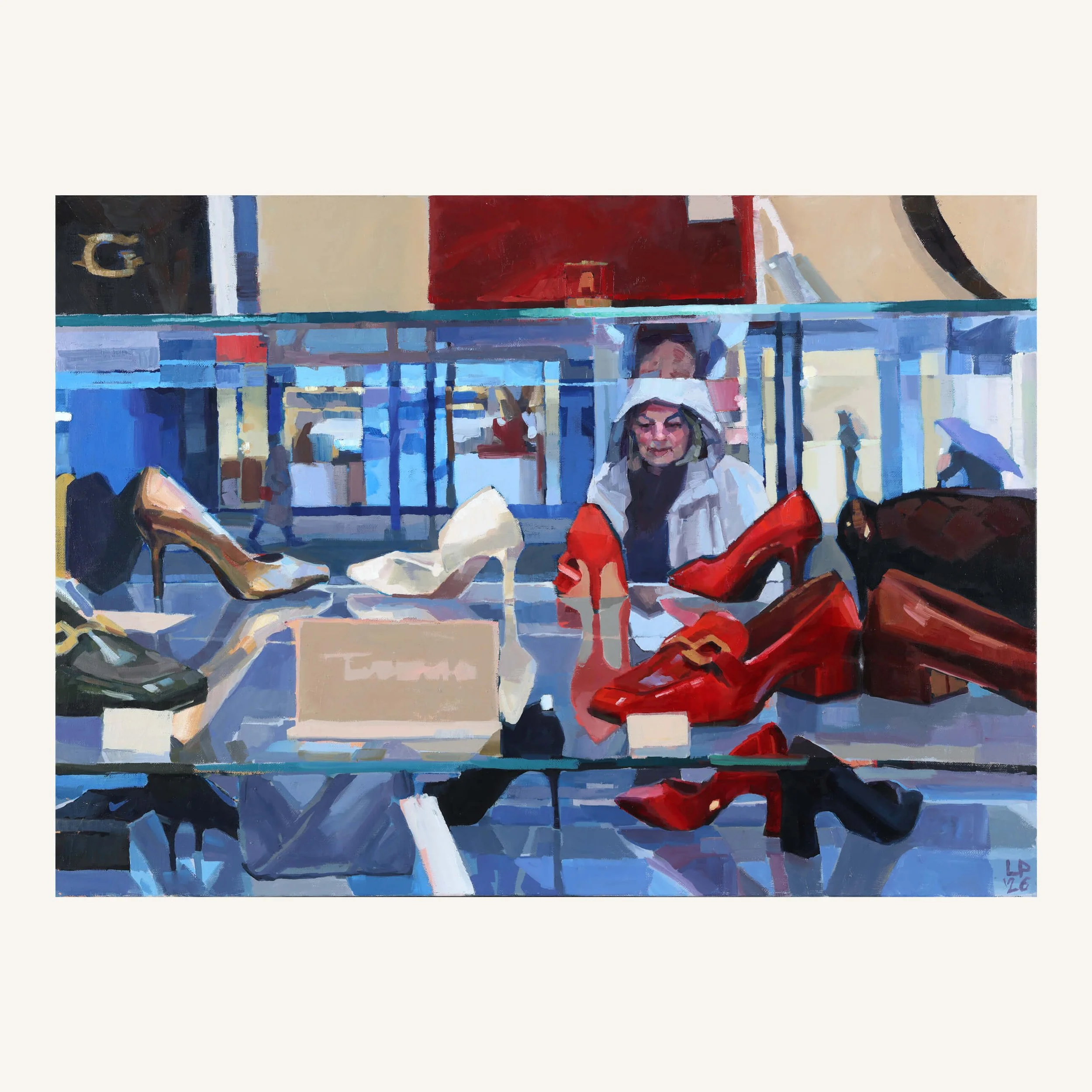 Štikle, 100x140 cm, Luisa Pascu