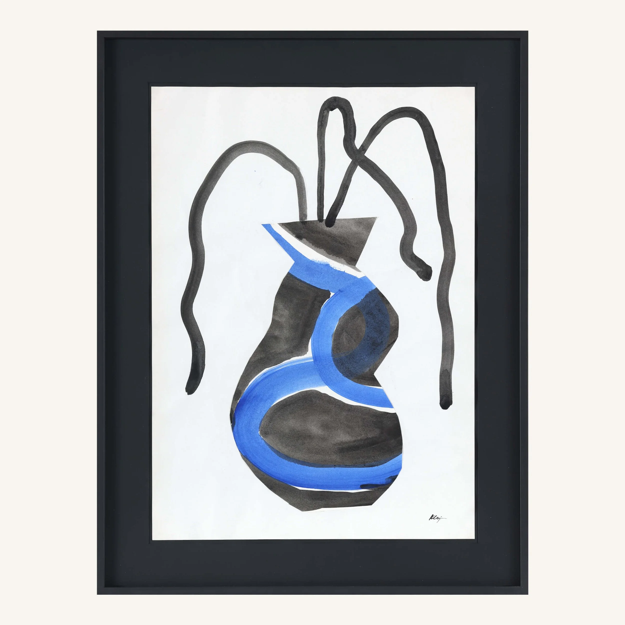 A Vase, 87x67 cm, Klasja Habjan