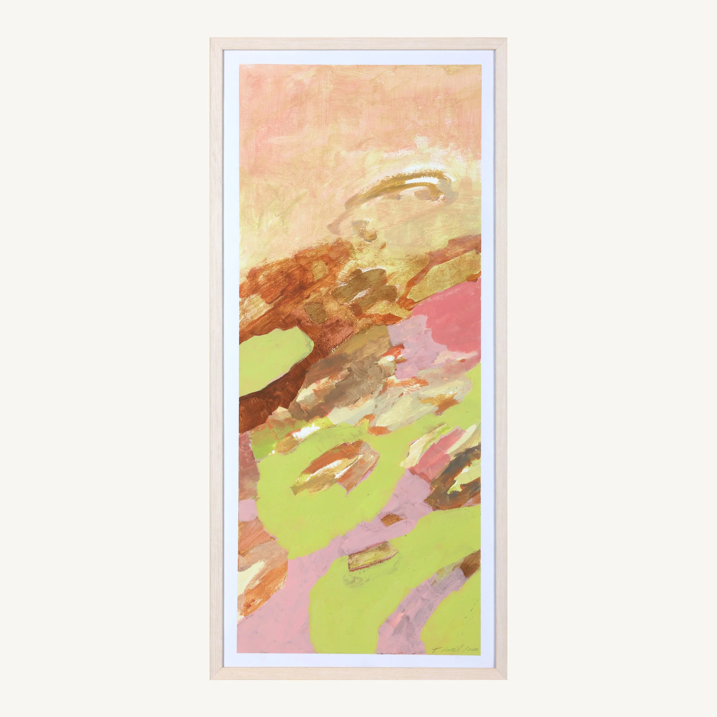 Kratkotrajne ekspresije II. 13, 71x33 cm, Tea Lovrić