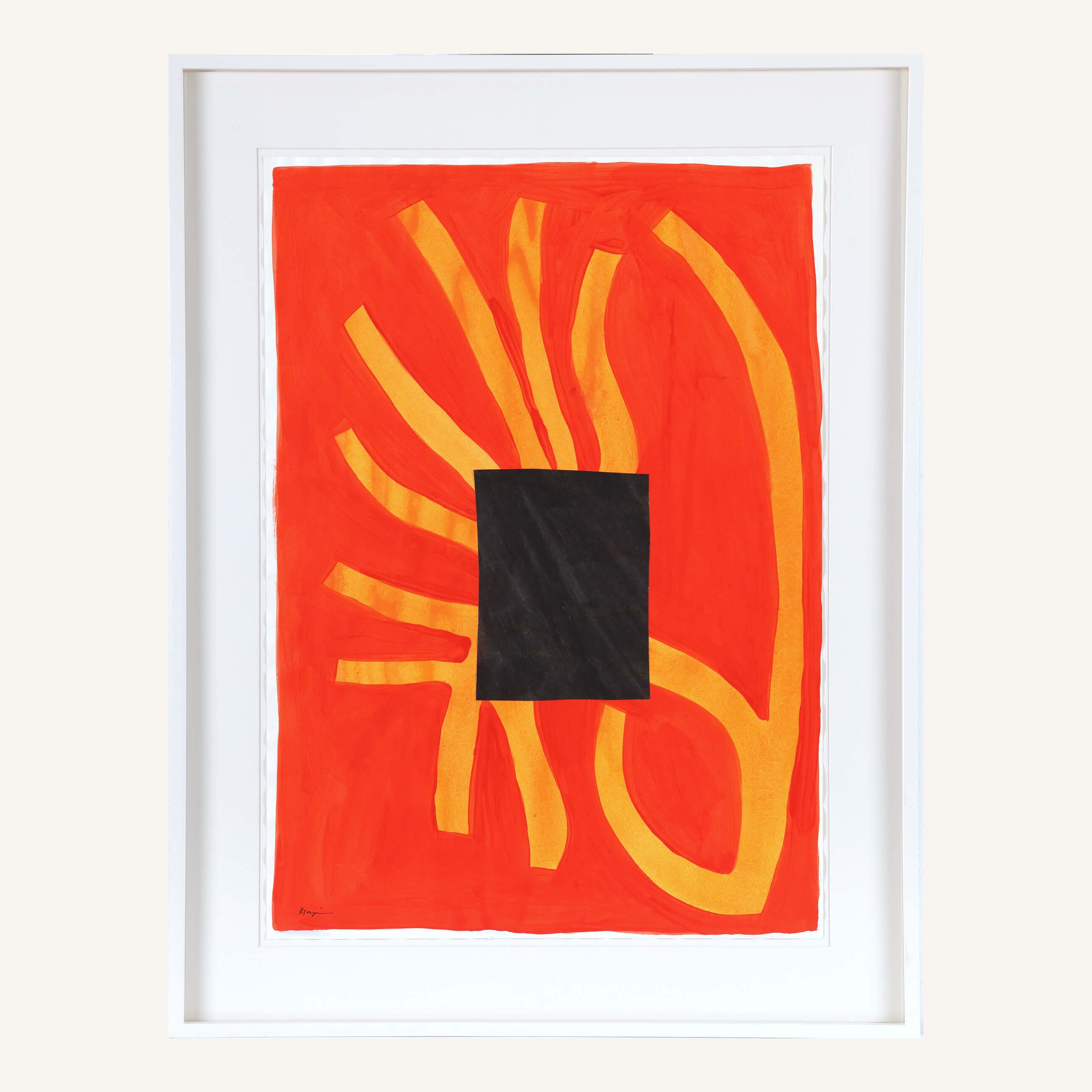 Barcelona's Sun / Sunset in Barcelona, 87x67 cm, Klasja Habjan