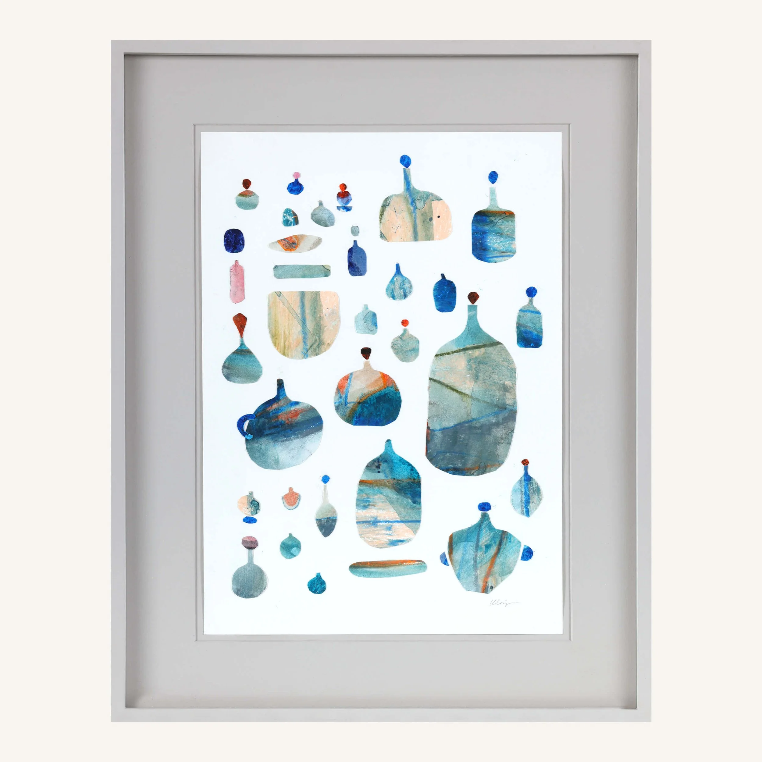 Genie's Bottles, 57x45 cm, Klasja Habjan