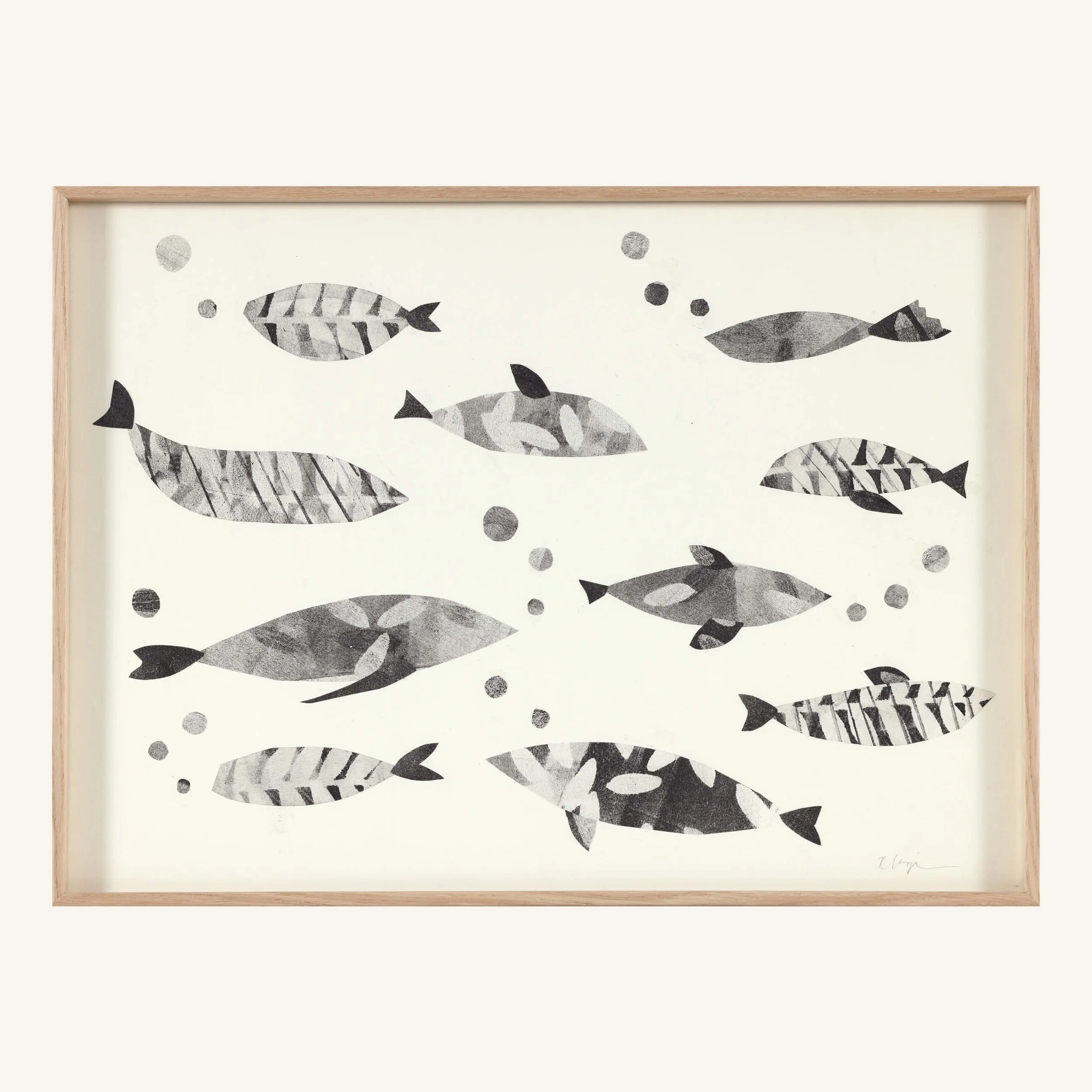 Röntgen Aquarium, 30x41 cm, Klasja Habjan