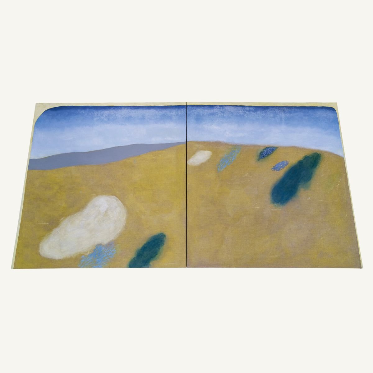 Kroz prozor žutog auta, 130x280 cm, Alba Miočev