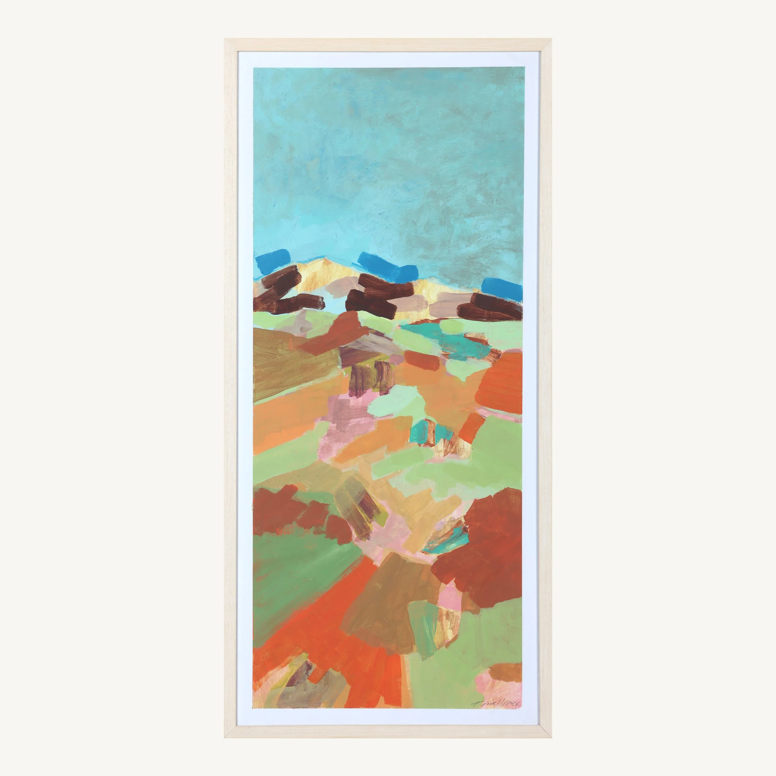 Kratkotrajne ekspresije II. 7, 71x33 cm, Tea Lovrić