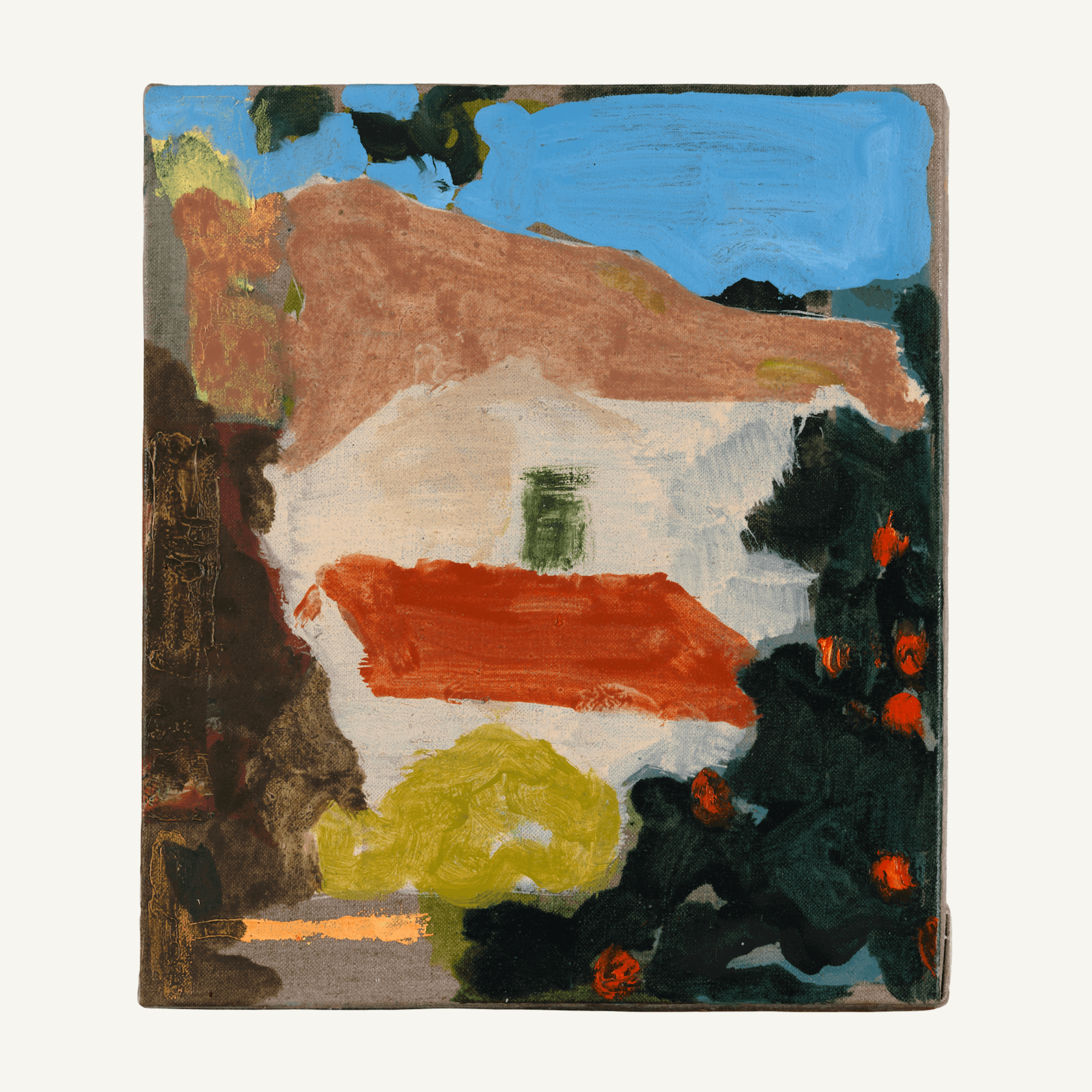 Pogled iz Bogišićevog parka, 46x40cm, Mihaela Rašica