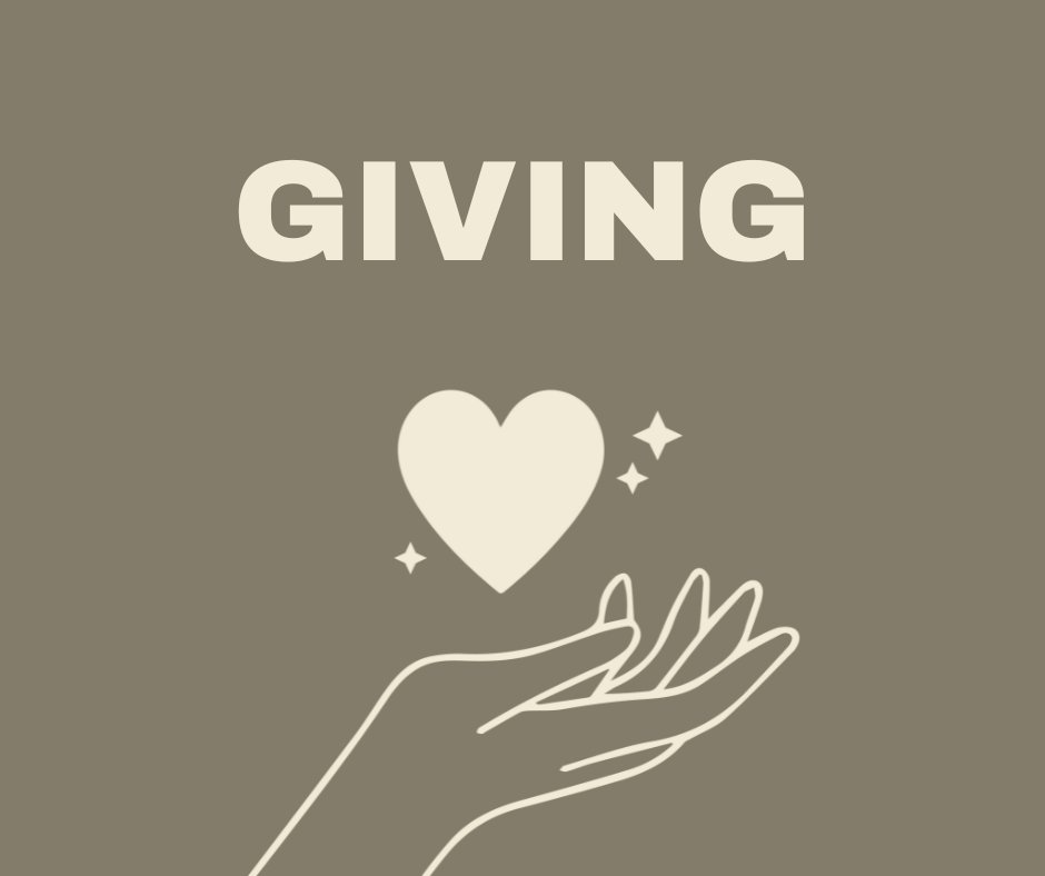 Your financial generosity helps fuel the work that we do. Thank you!
