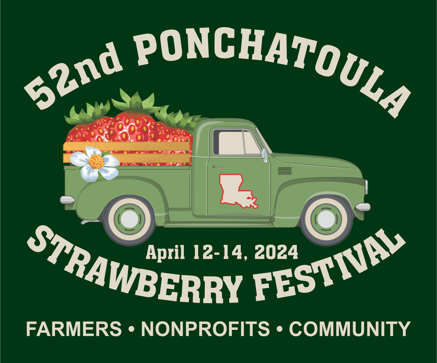 2022 Festival Information — Ponchatoula Strawberry Festival April 12