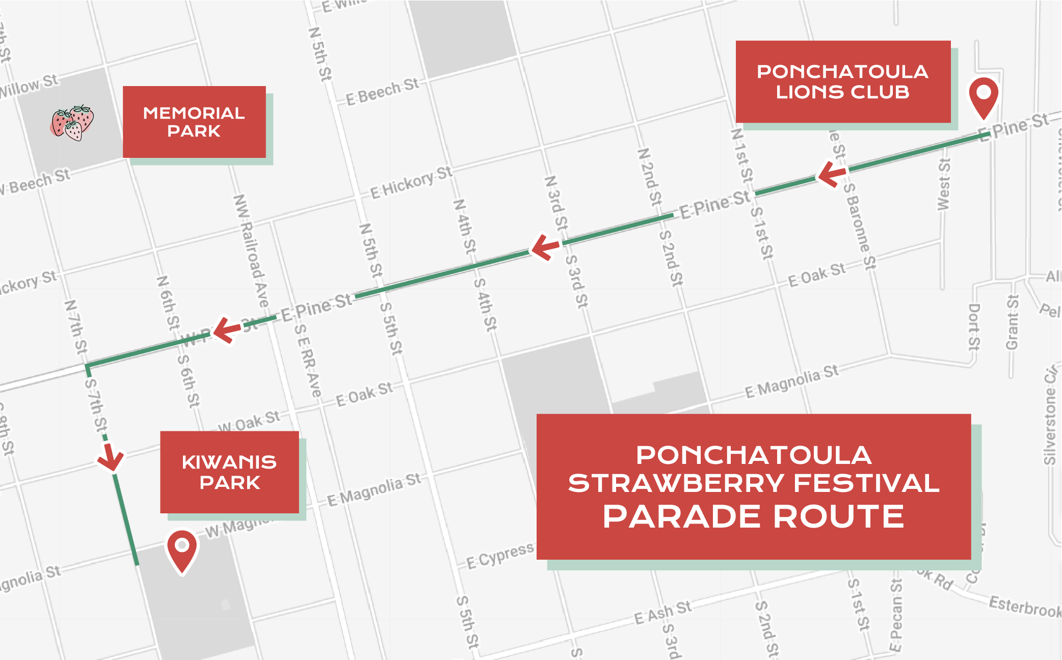 Parade — Ponchatoula Strawberry Festival April 1214, 2024