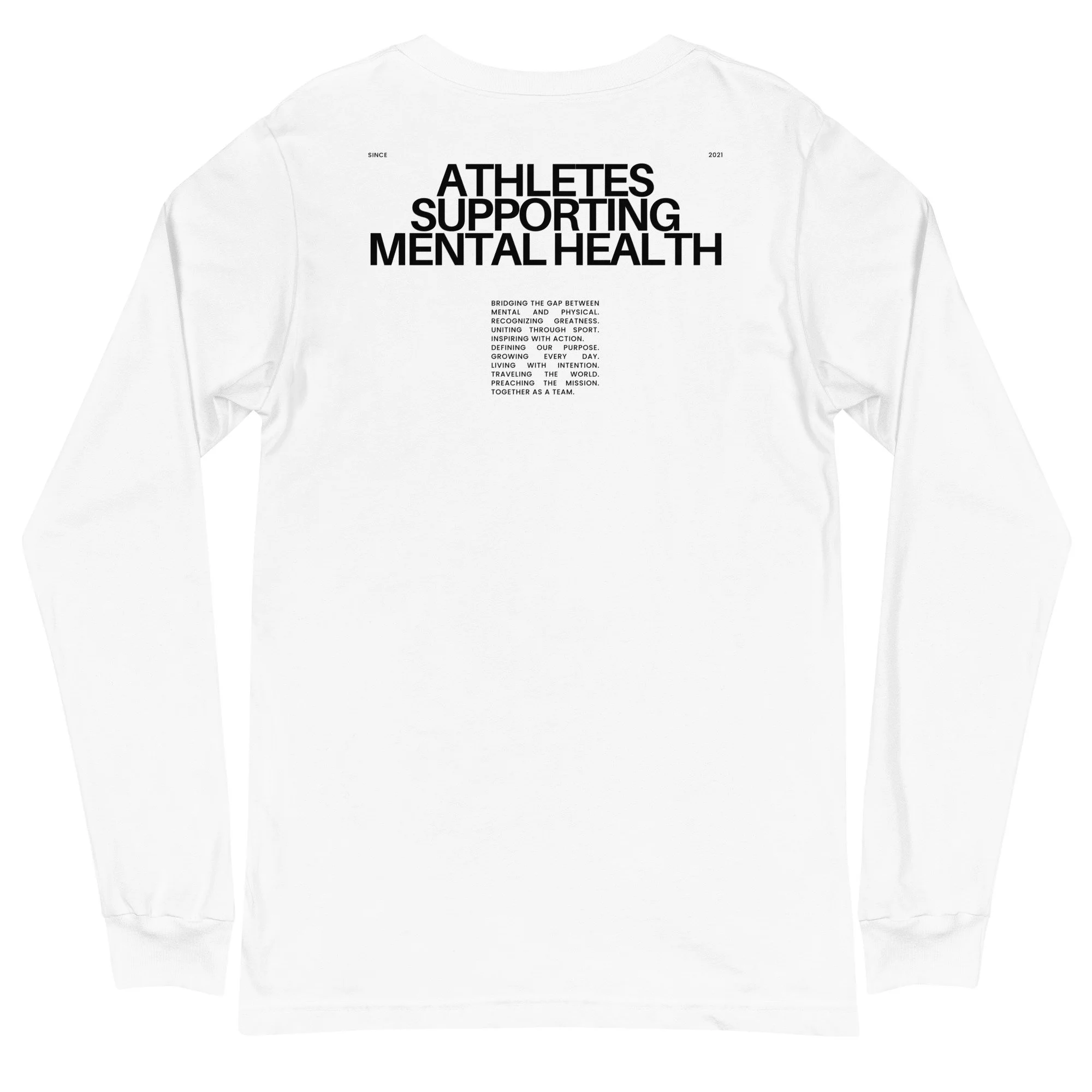 ASMH Running Long-Sleeve | White