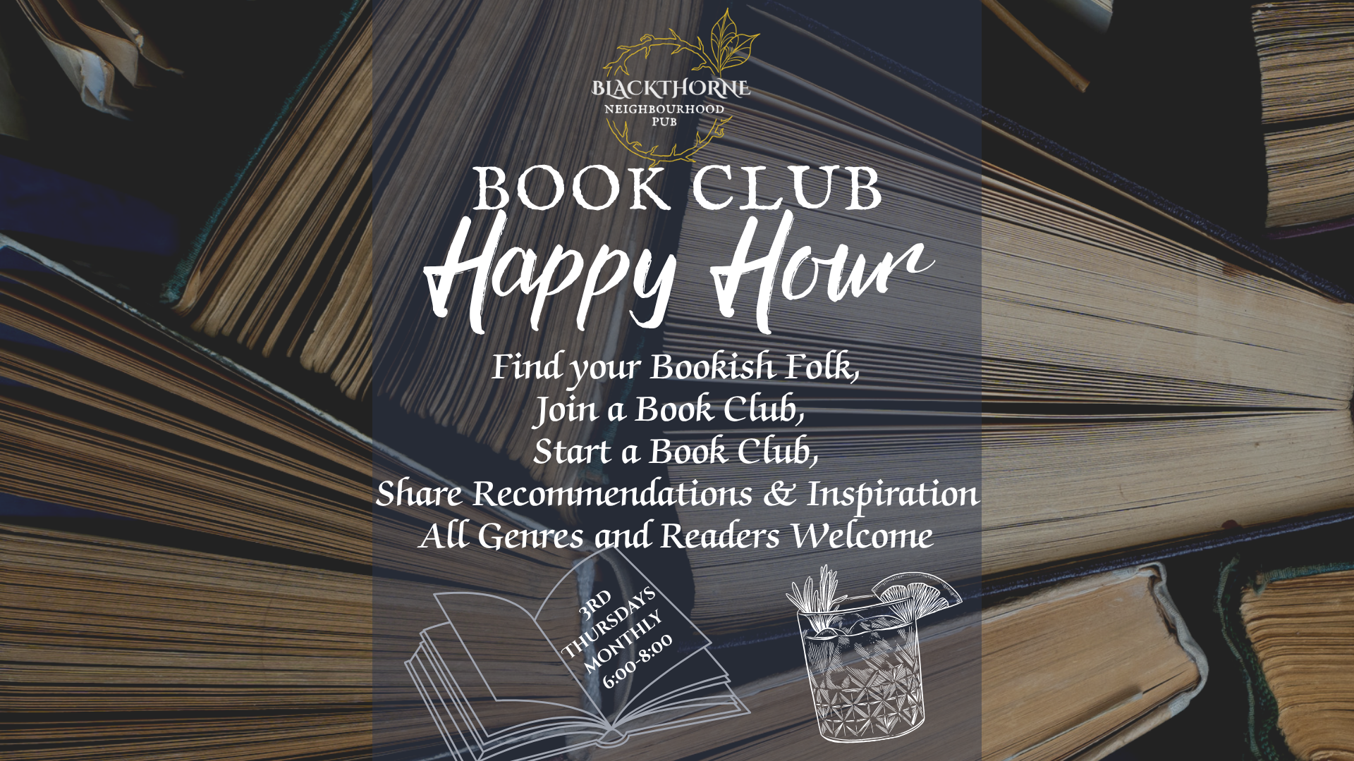 Book Club Happy Hour