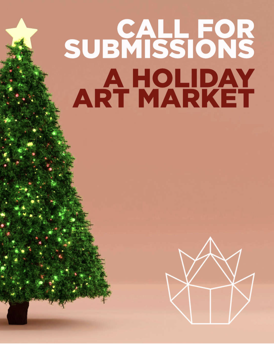 You're invited to submit to our 8th annual holiday art exhibition! 