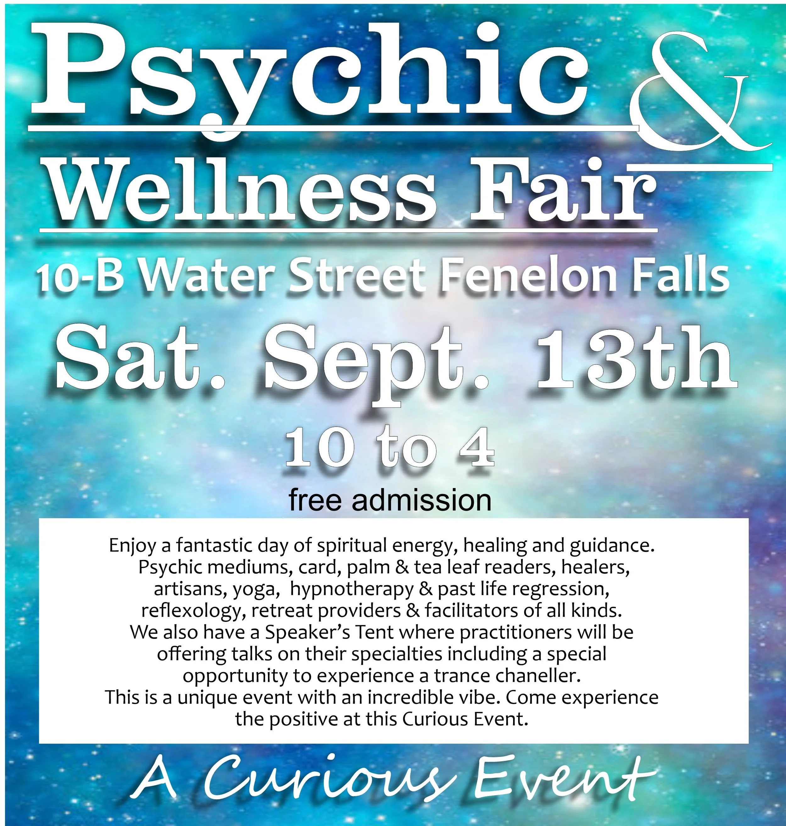 PSYCHIC WELLNESS FAIR