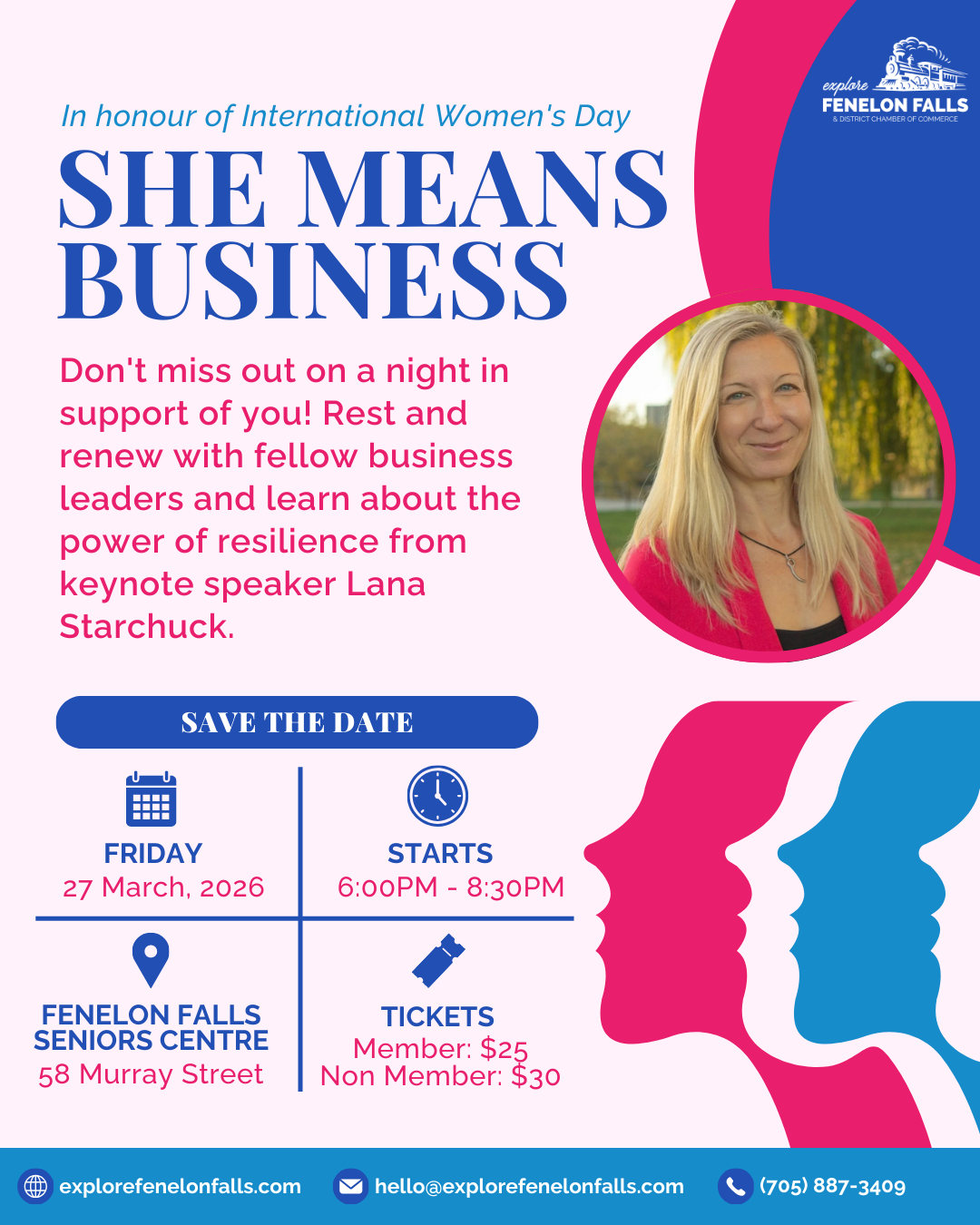Celebrate Yourself and Connect with Fellow Women in Business at this International Women’s Day Event in Fenelon Falls