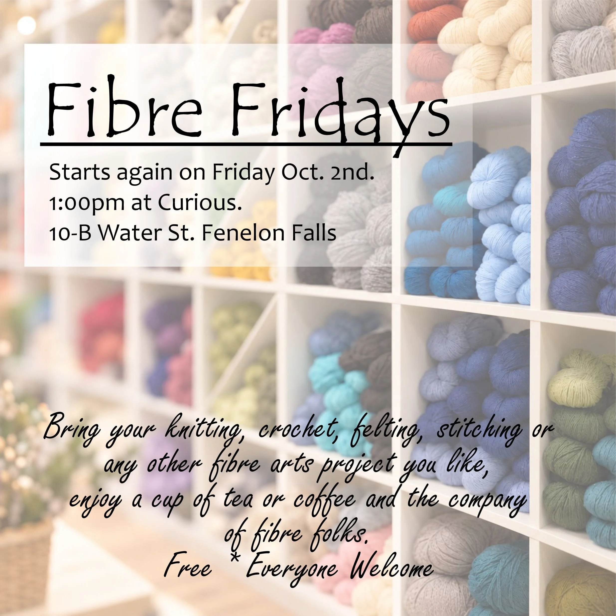 The Return of Fibre Fridays