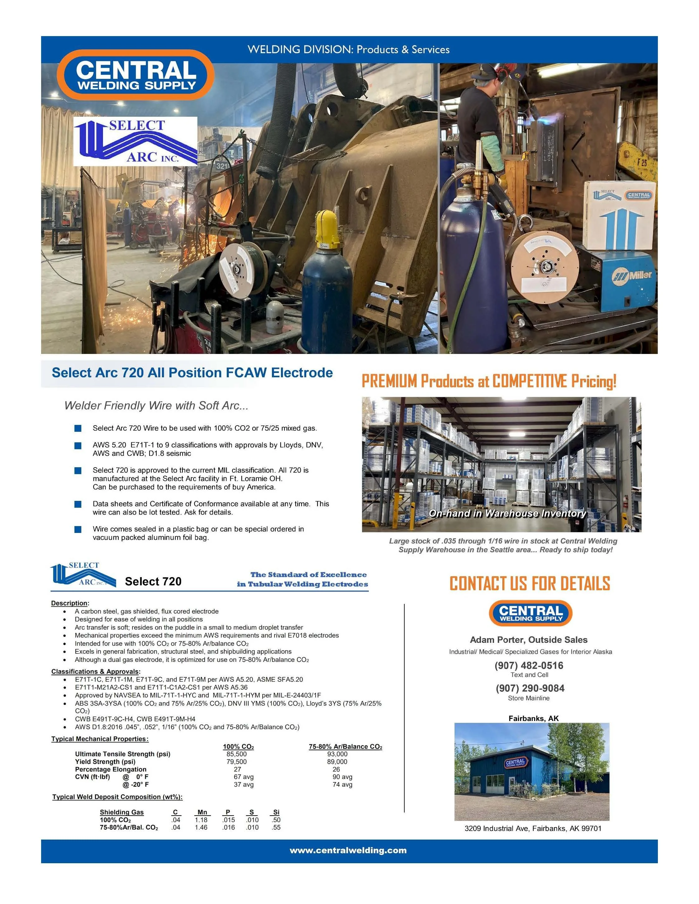 Fairbanks — Central Welding Supply