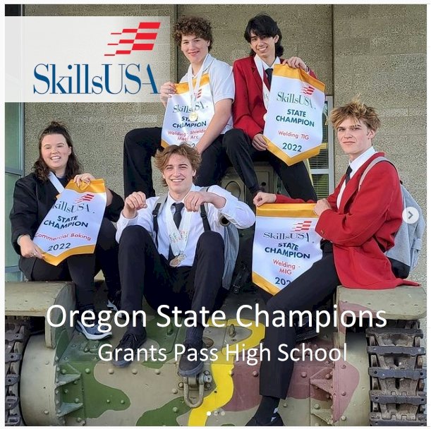 SkillsUSA: Oregon – Grants Pass High School Students Take Top Honors!